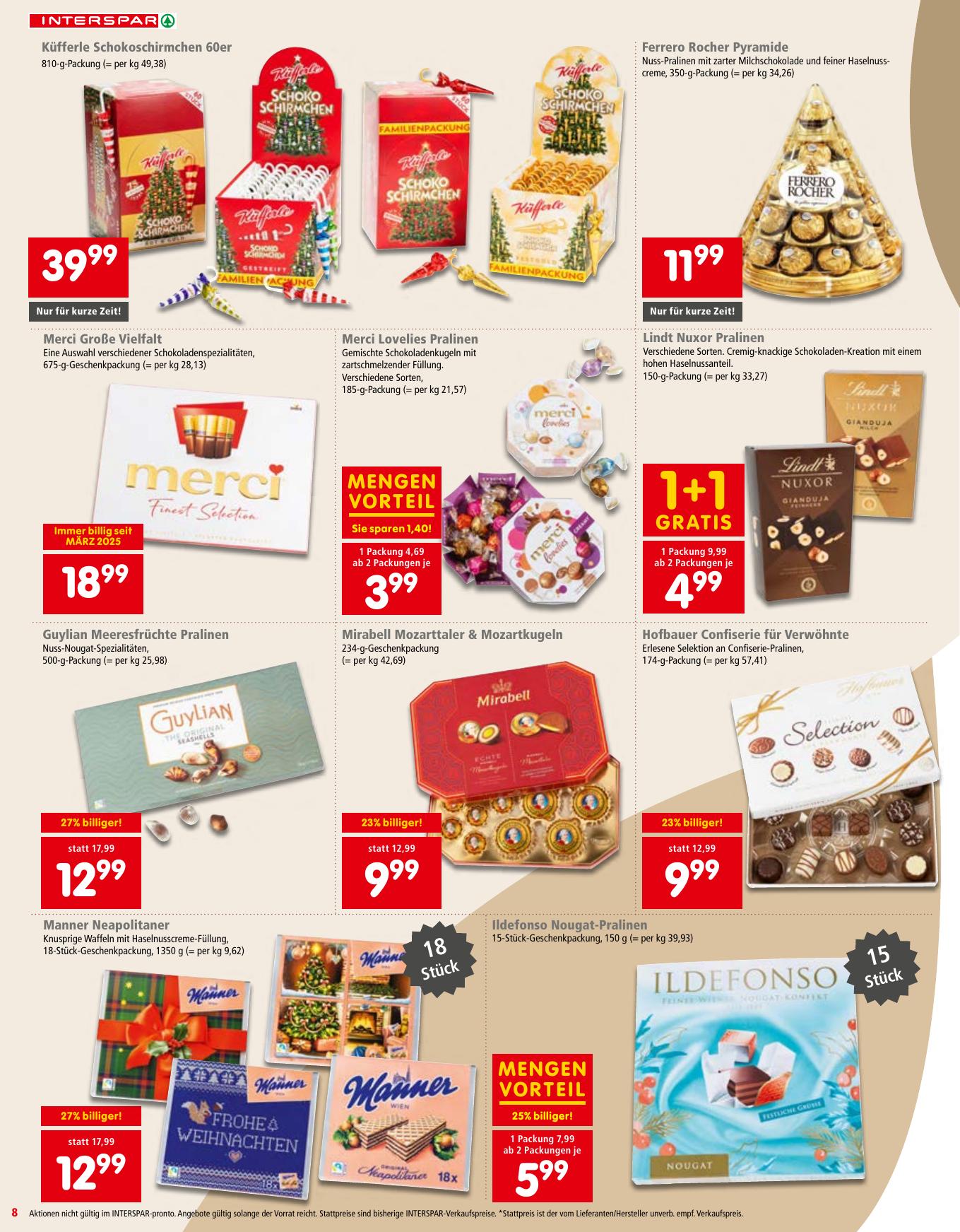 Interspar Katalog flyer page