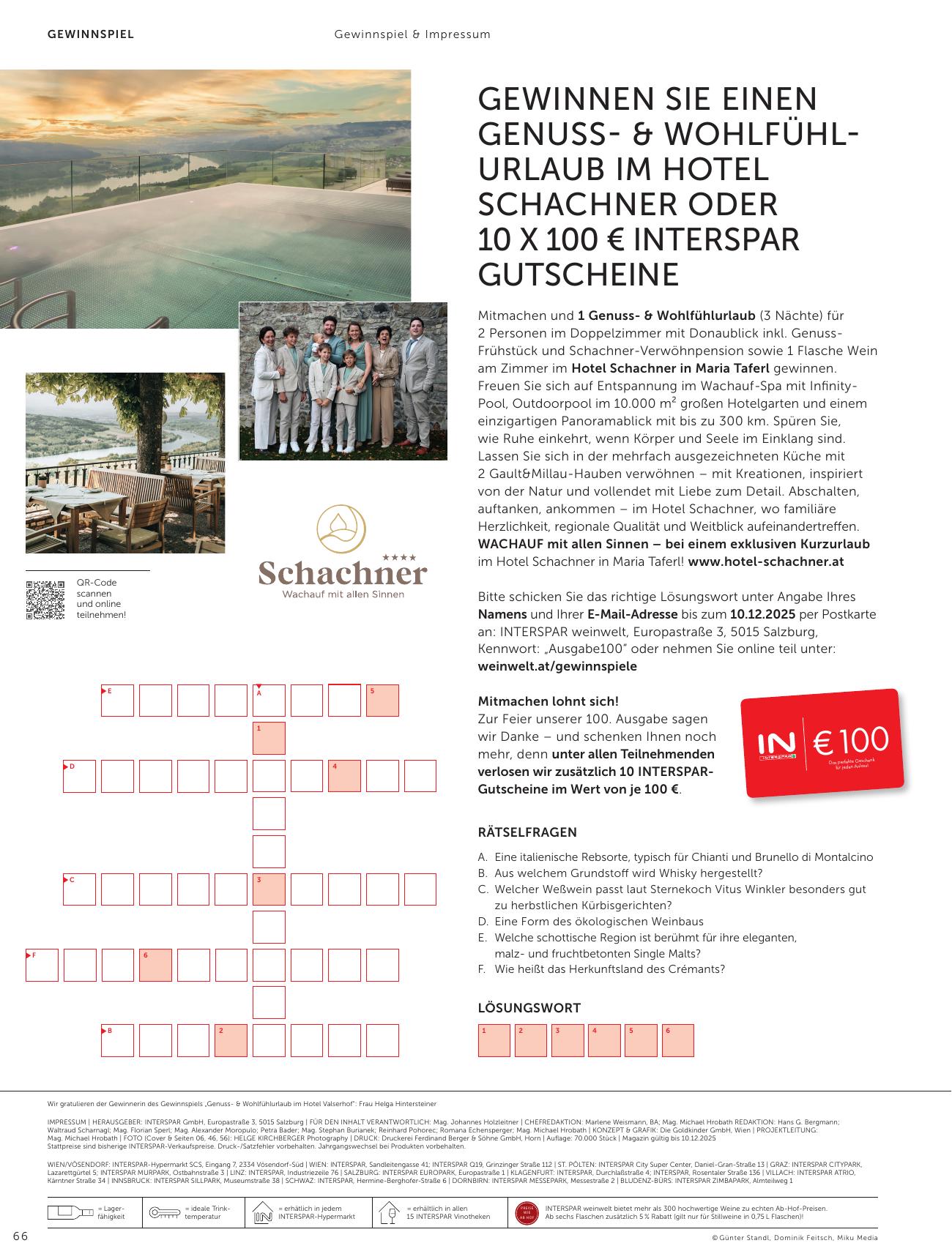 Interspar Katalog flyer page