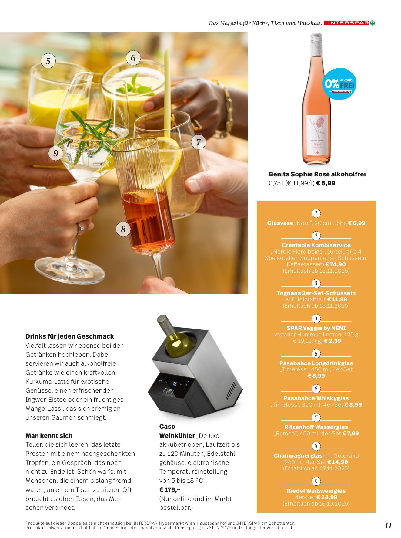 Interspar Katalog flyer page