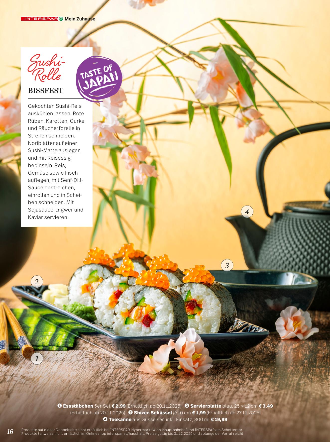 Interspar Katalog flyer page
