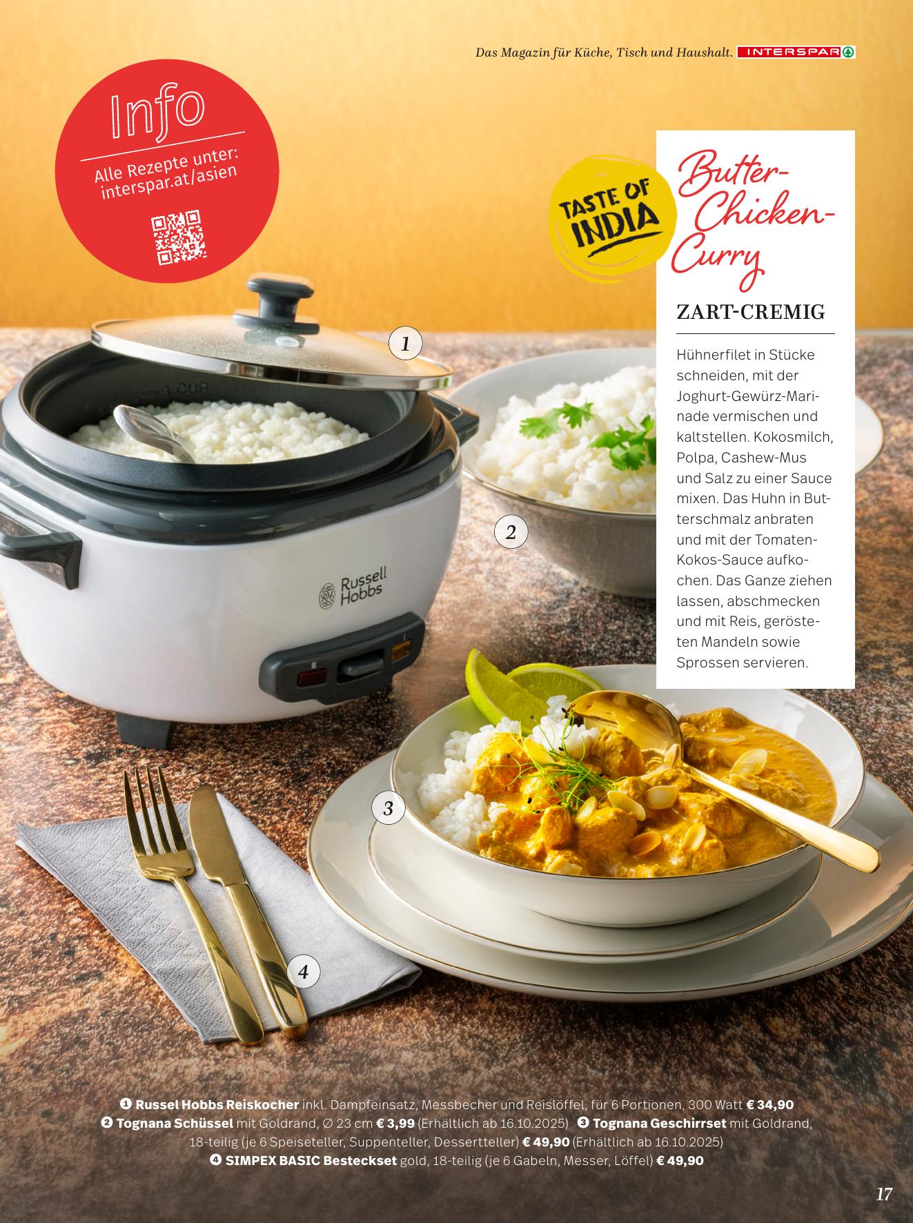 Interspar Katalog flyer page