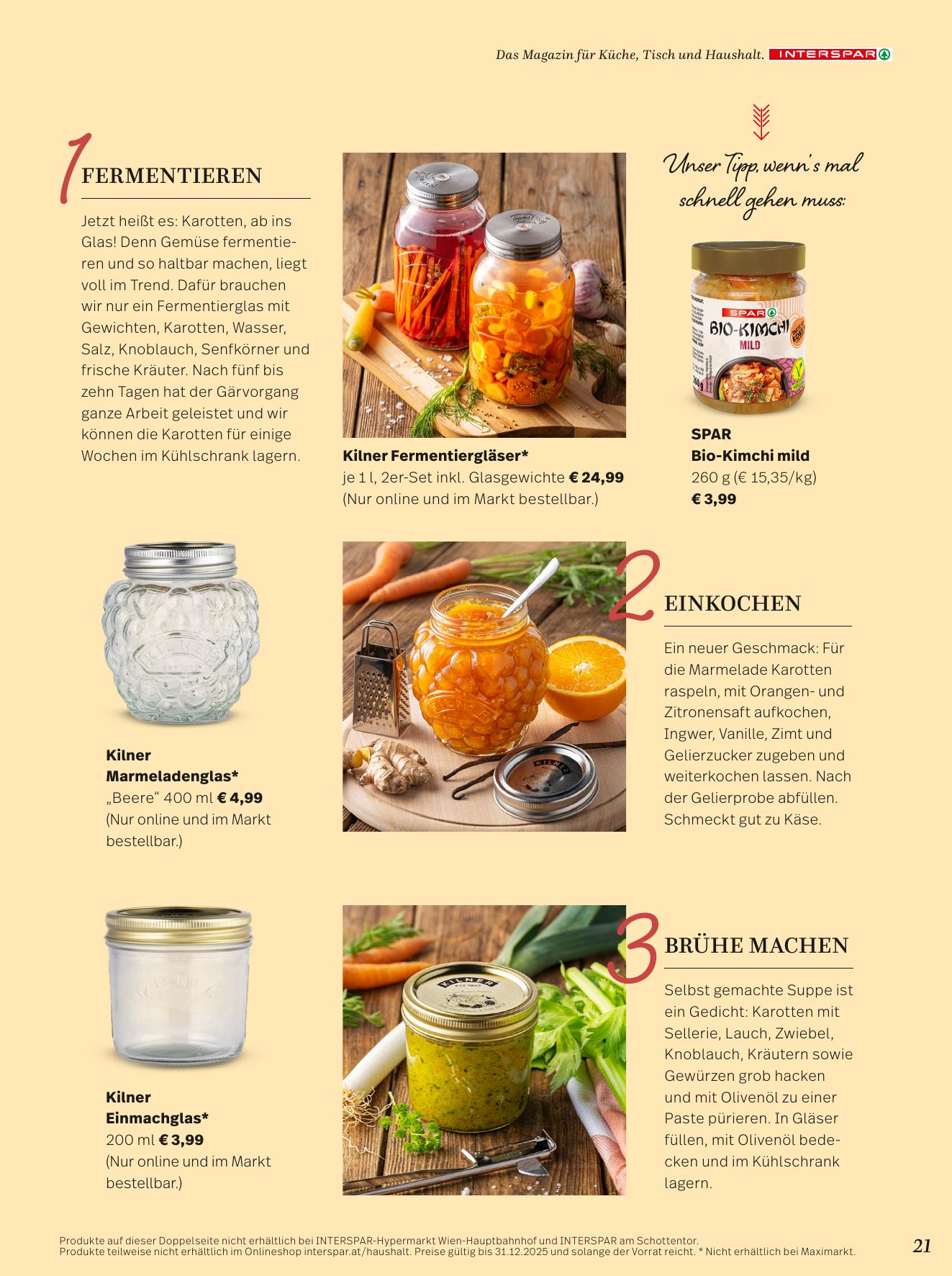 Interspar Katalog flyer page