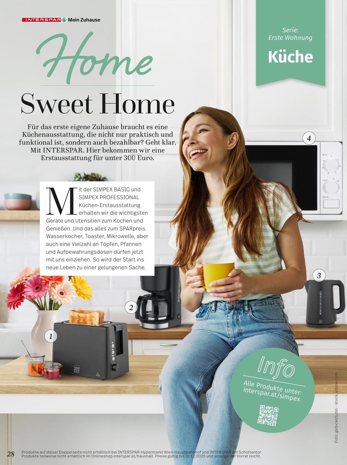 Interspar Katalog flyer page
