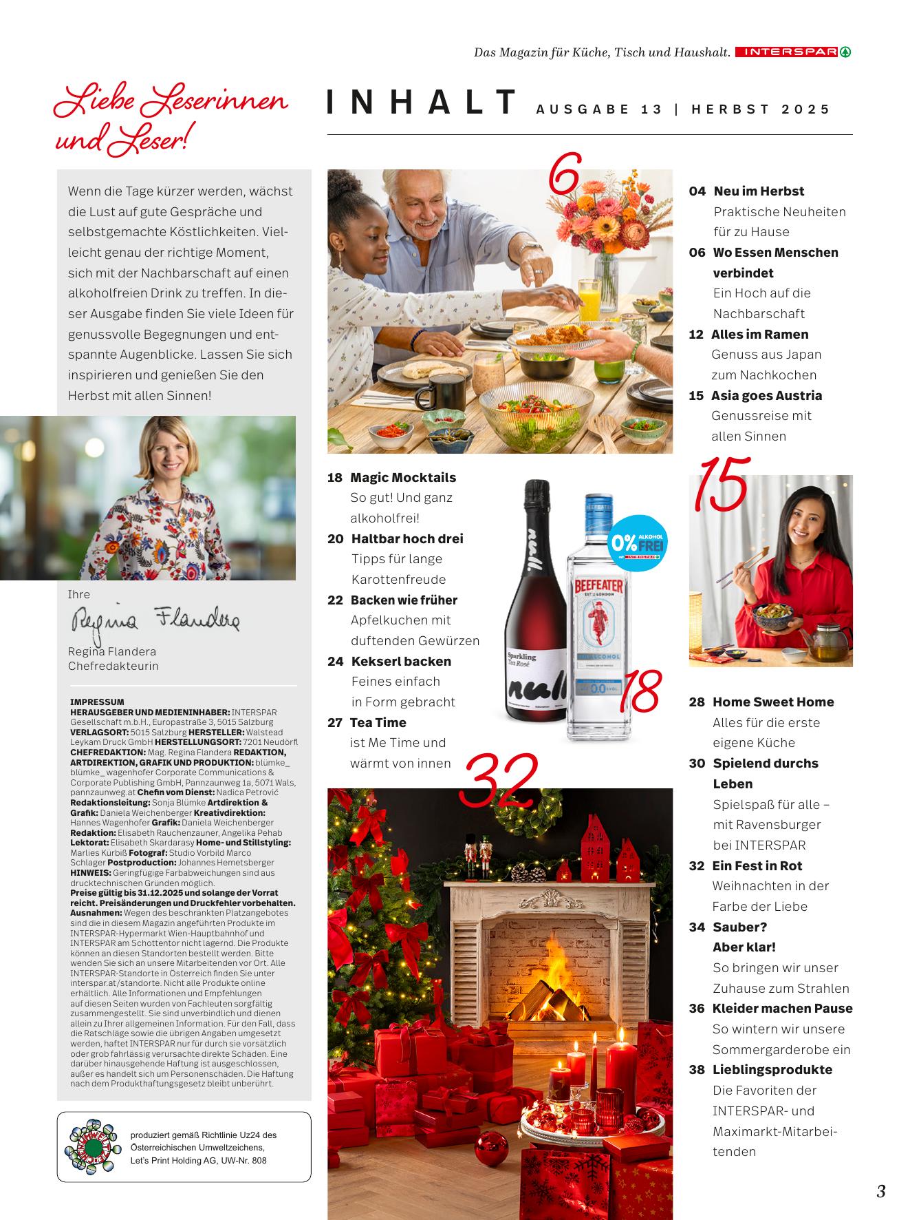 Interspar Katalog flyer page