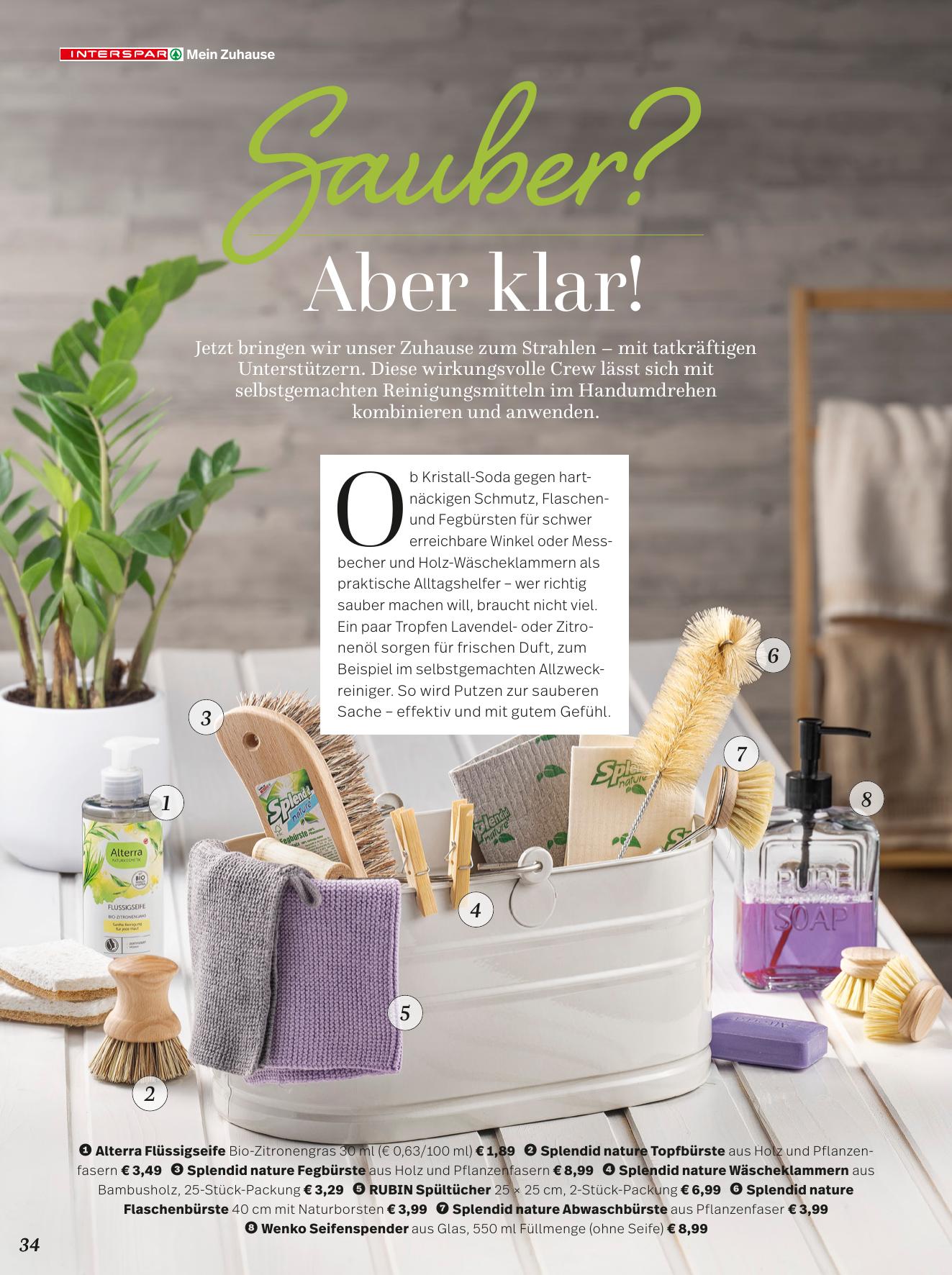 Interspar Katalog flyer page