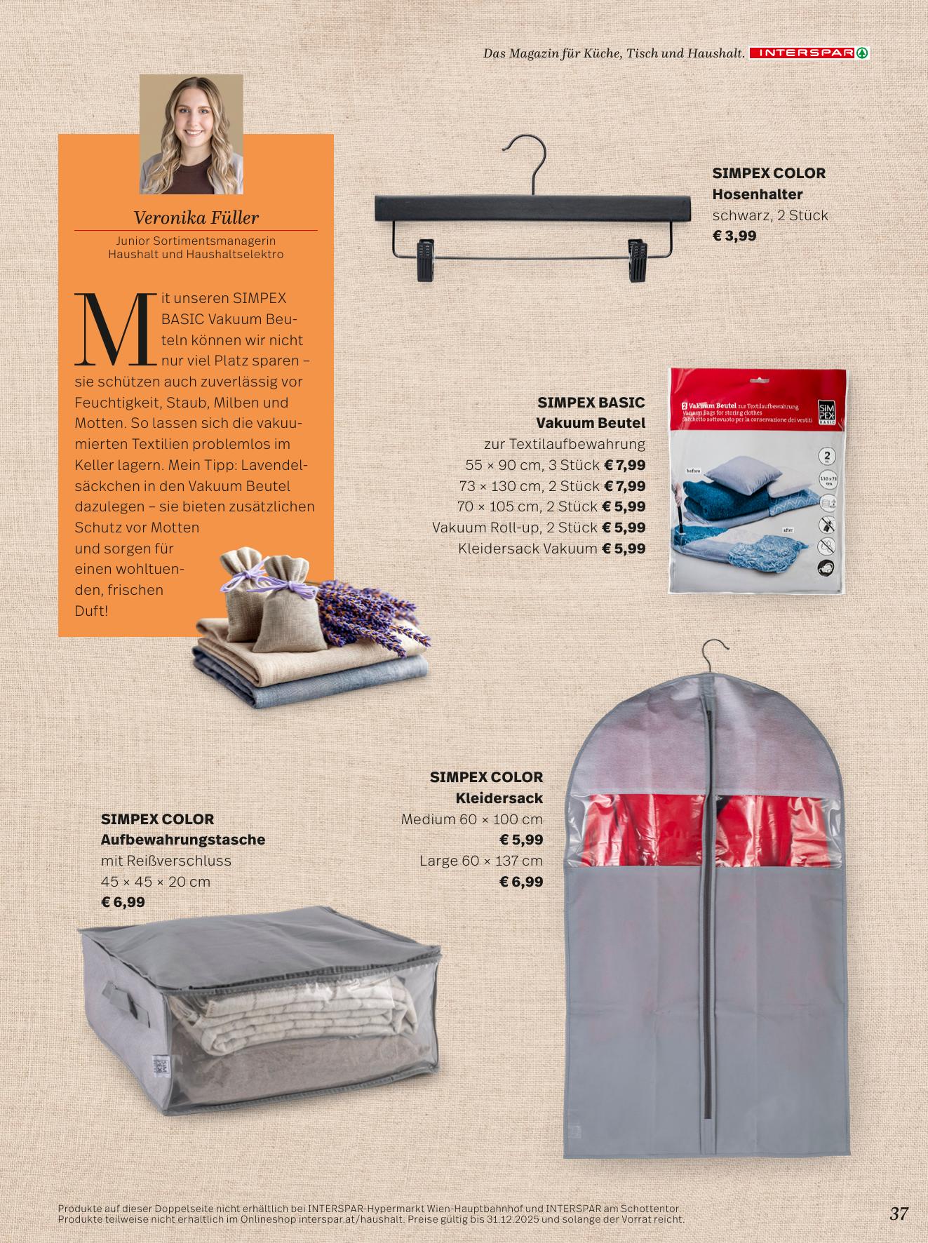 Interspar Katalog flyer page