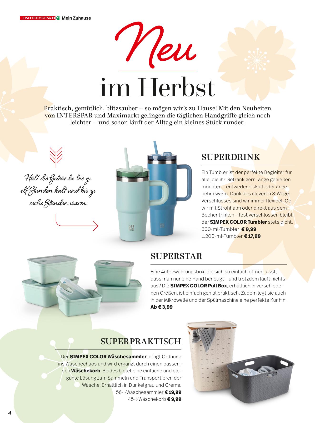 Interspar Katalog flyer page