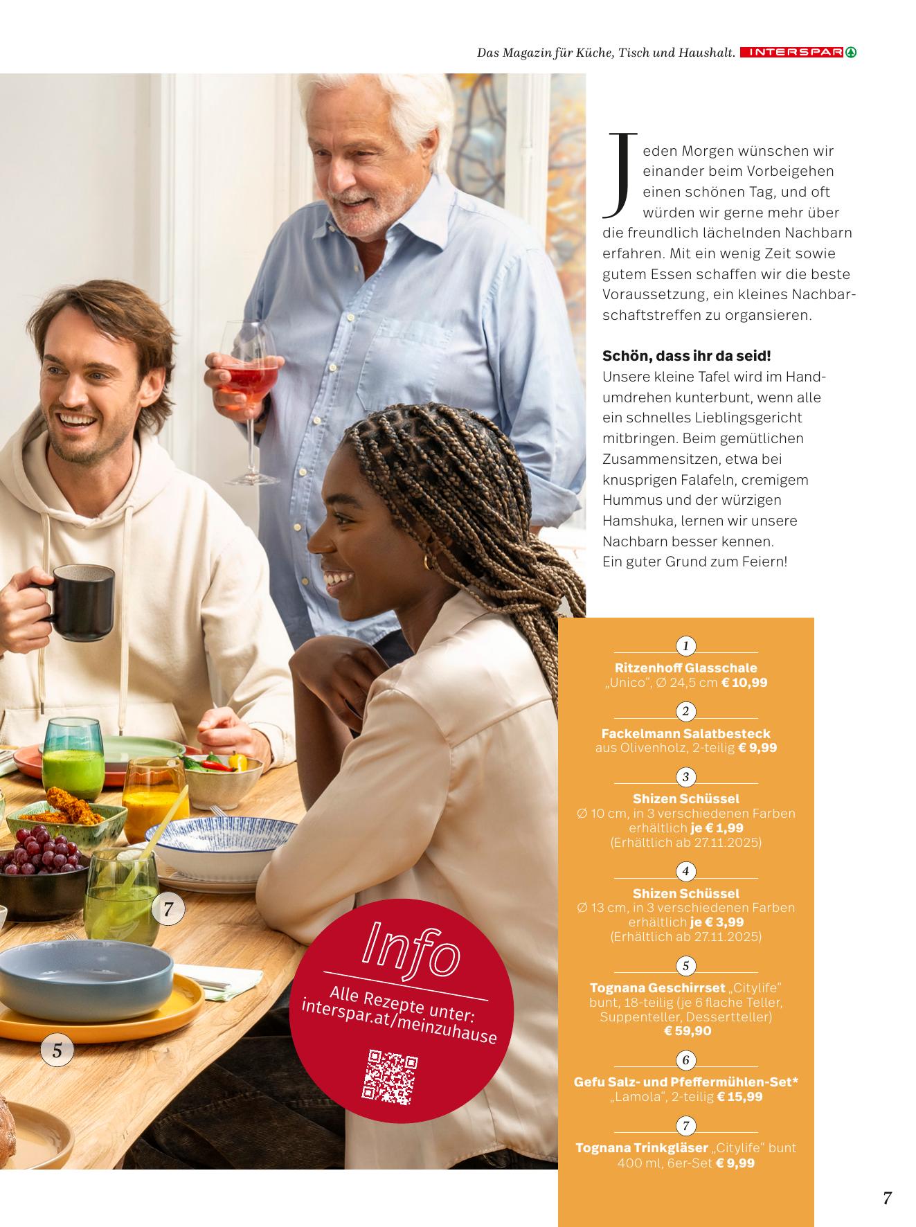 Interspar Katalog flyer page