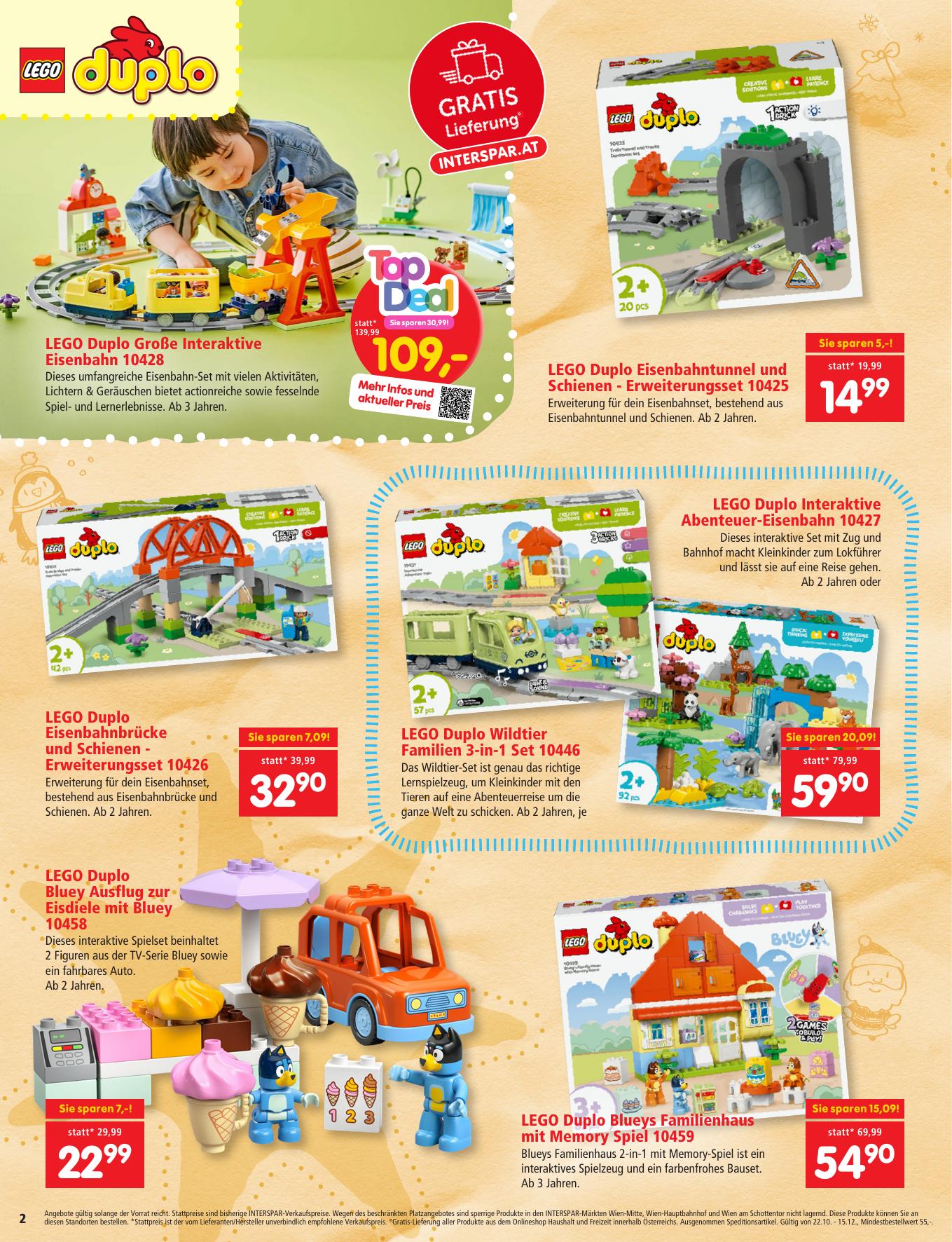 Interspar Katalog flyer page