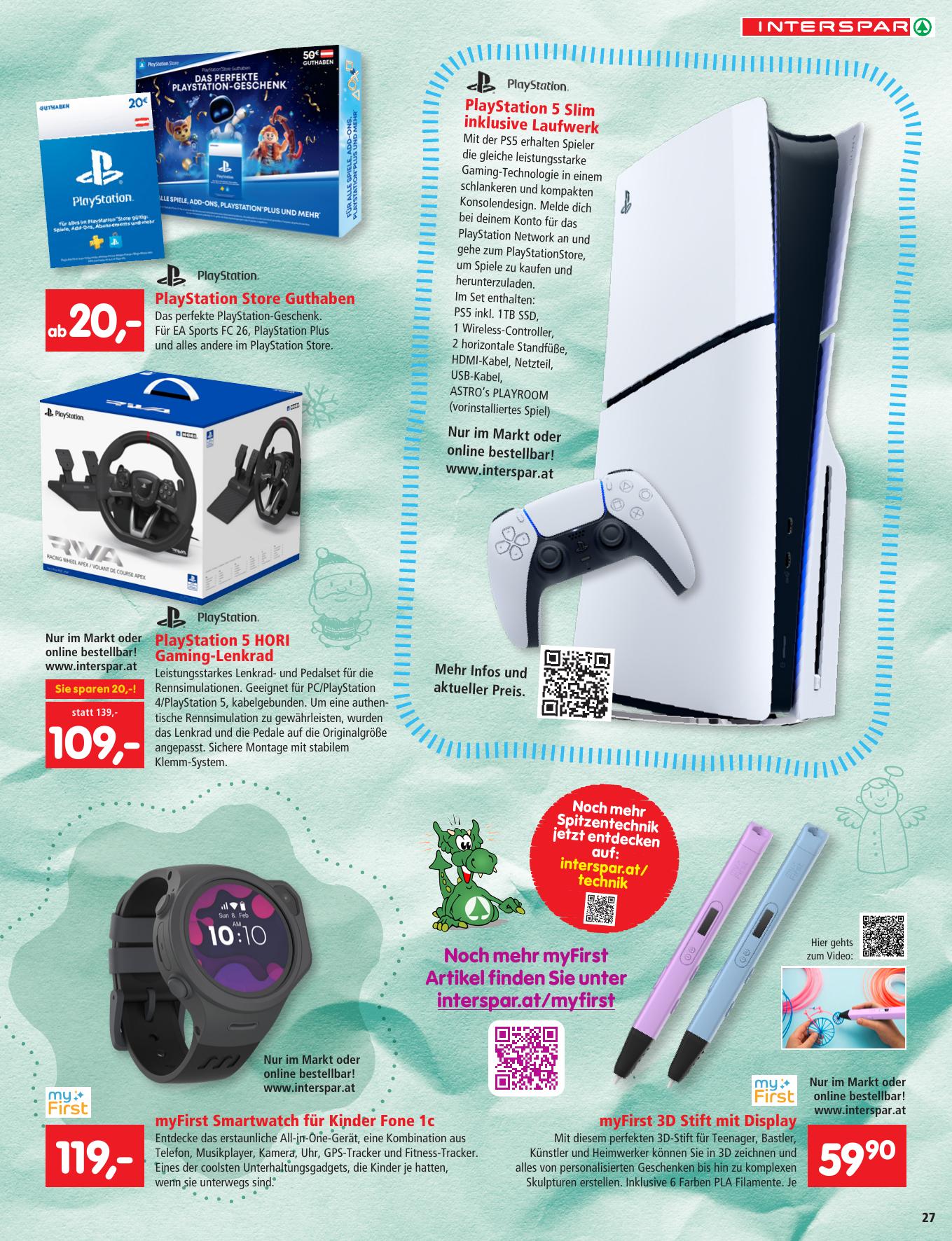 Interspar Katalog flyer page