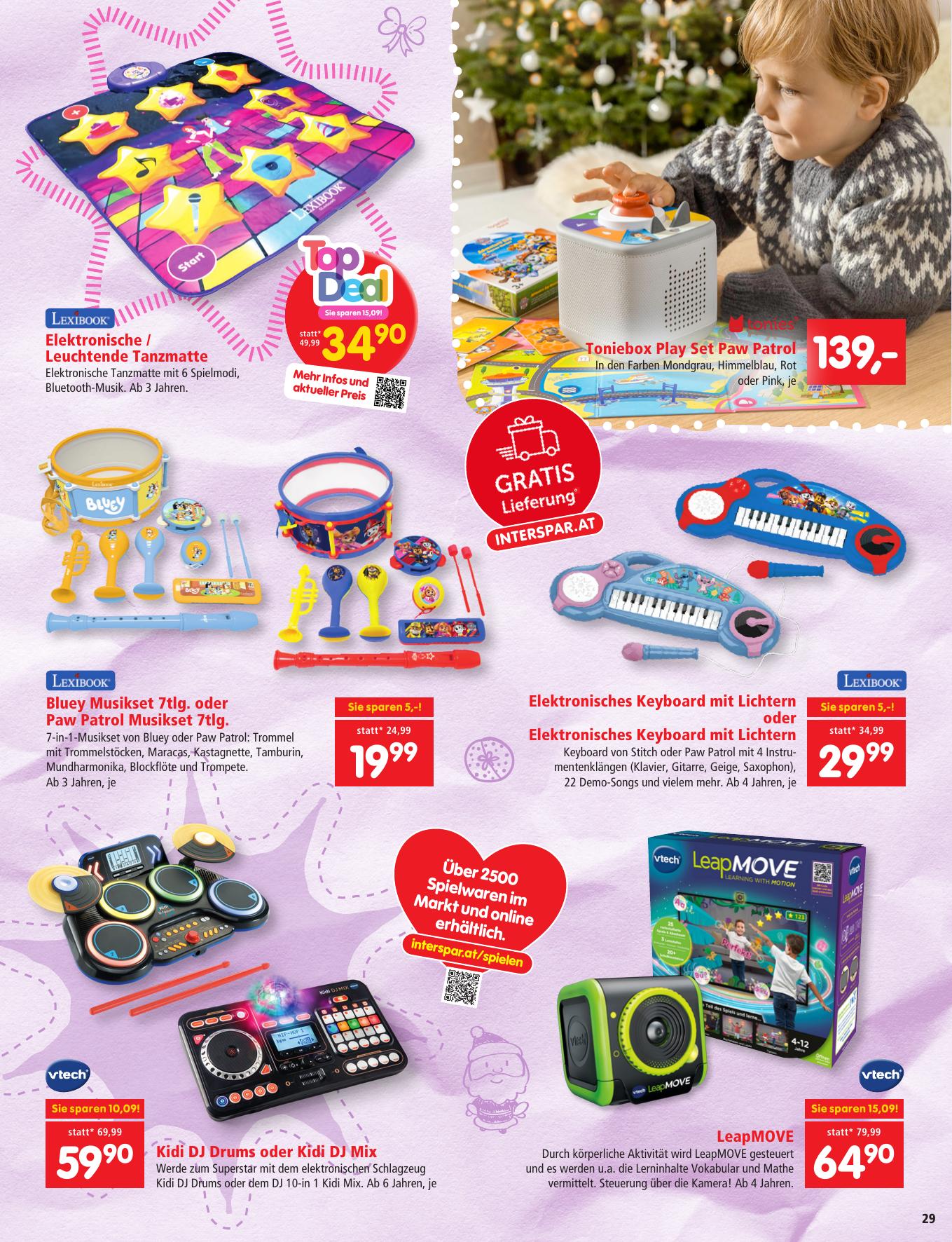 Interspar Katalog flyer page