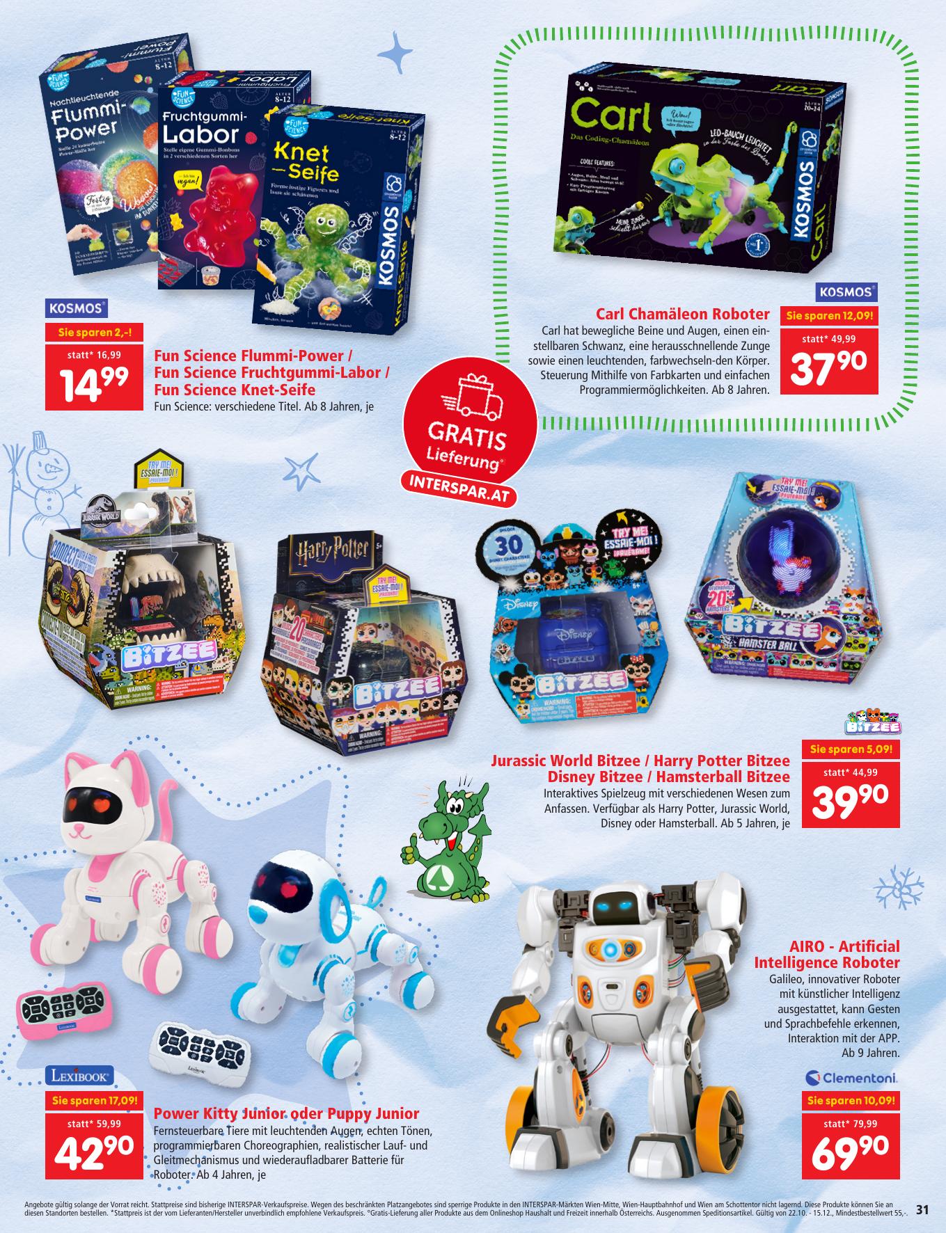 Interspar Katalog flyer page