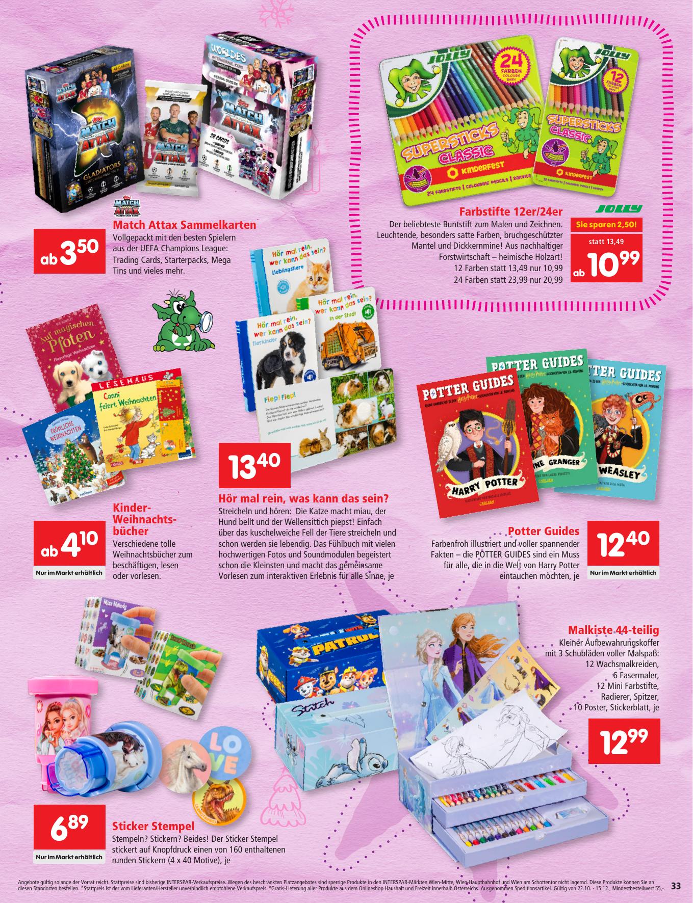 Interspar Katalog flyer page
