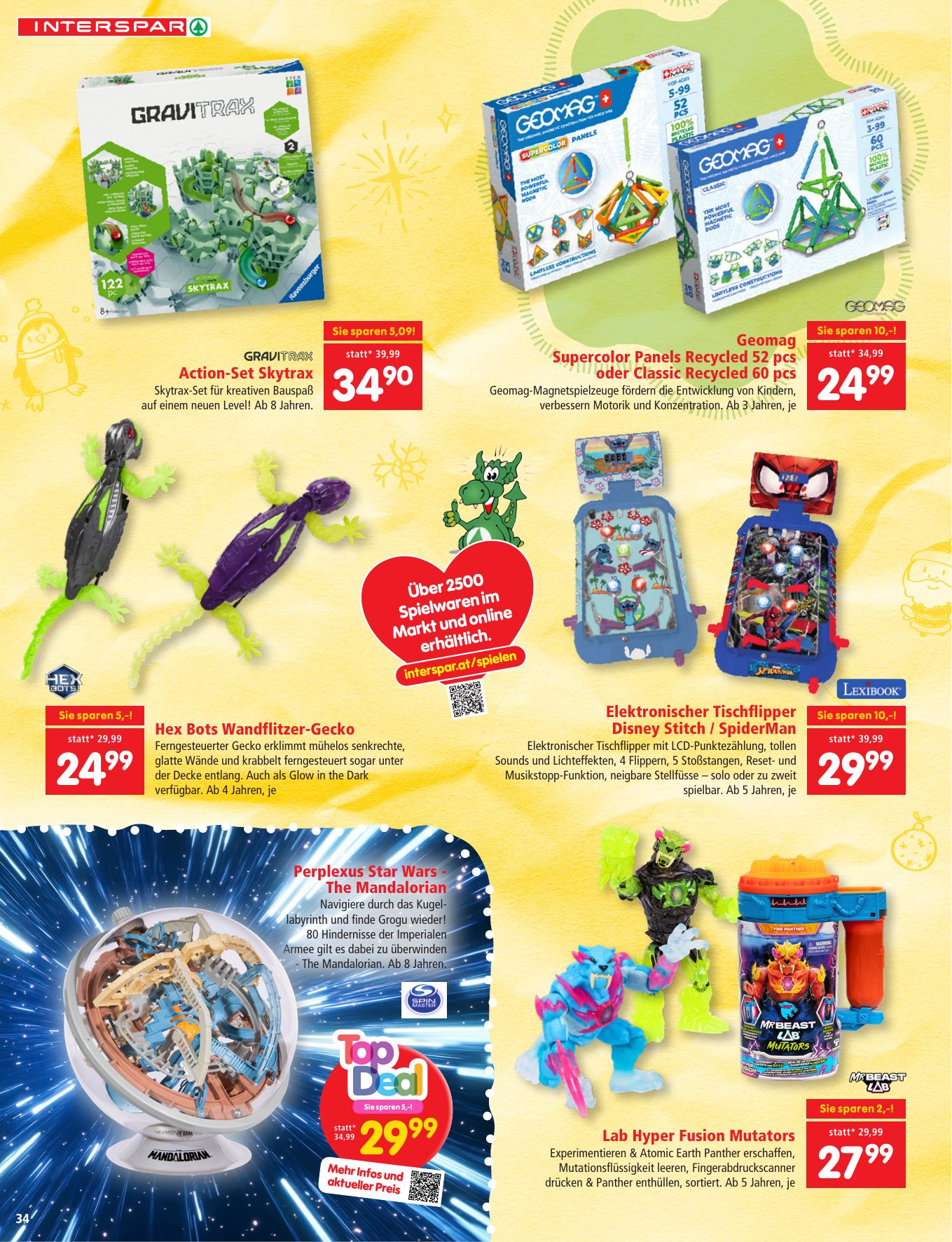 Interspar Katalog flyer page