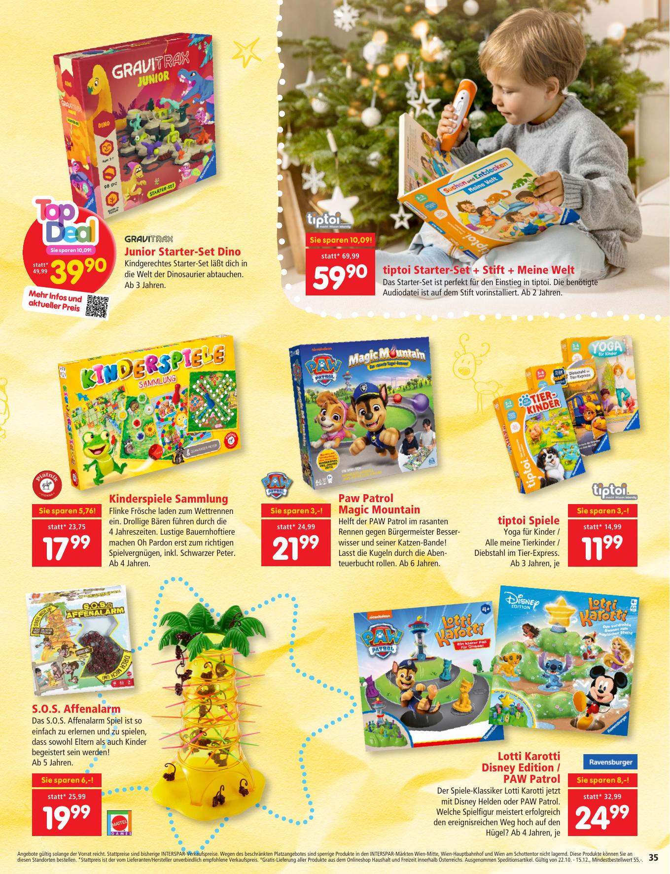 Interspar Katalog flyer page