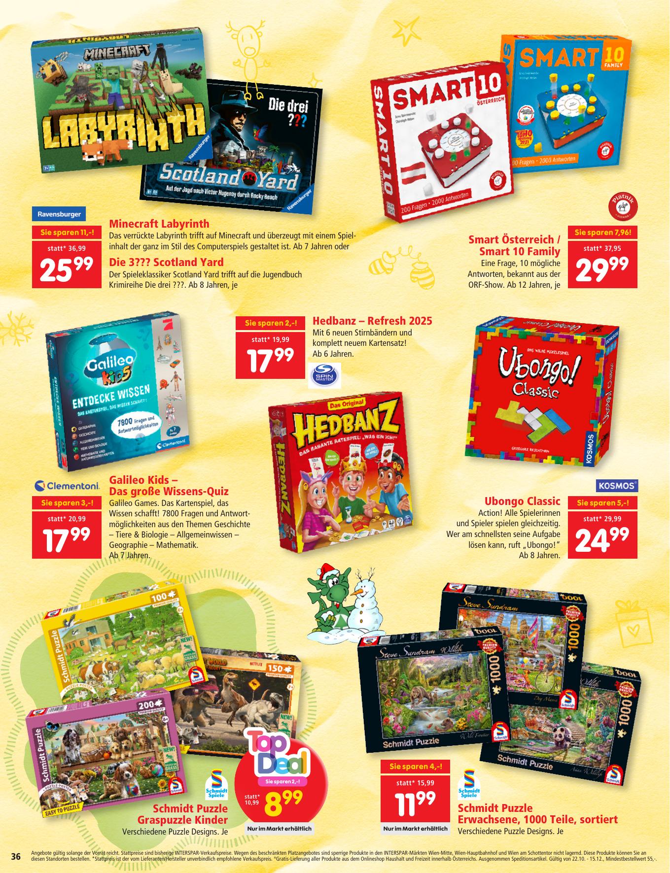 Interspar Katalog flyer page