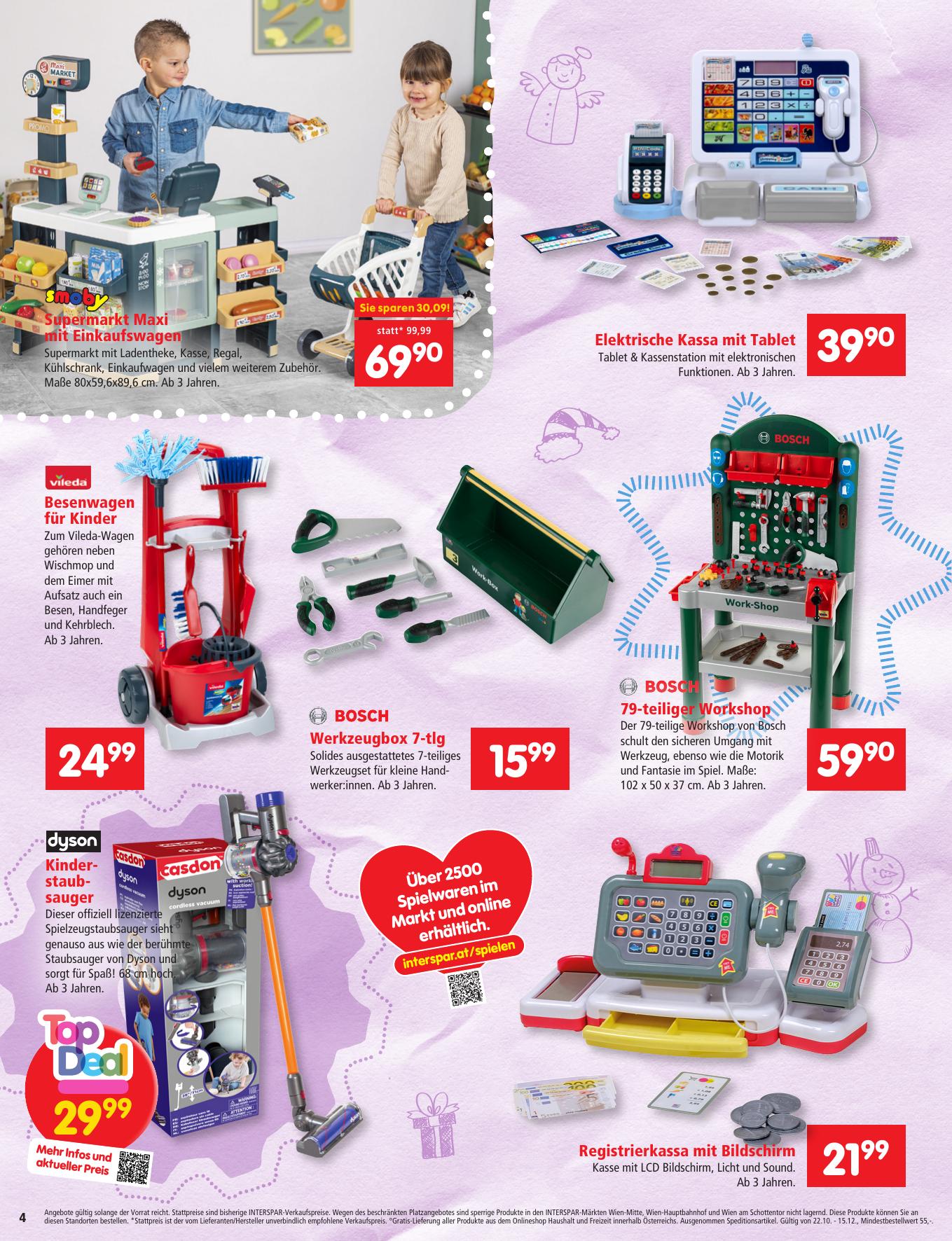 Interspar Katalog flyer page