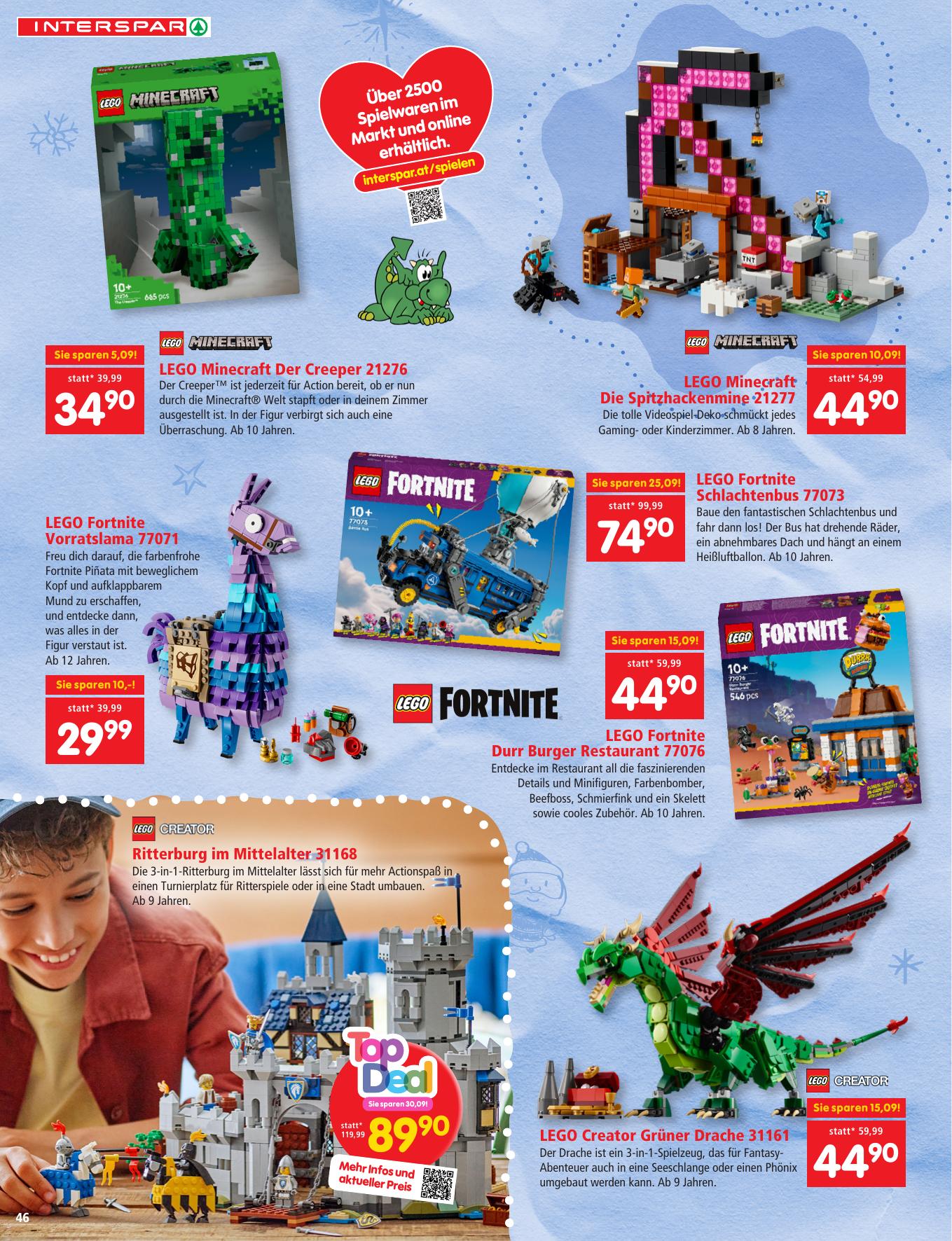 Interspar Katalog flyer page