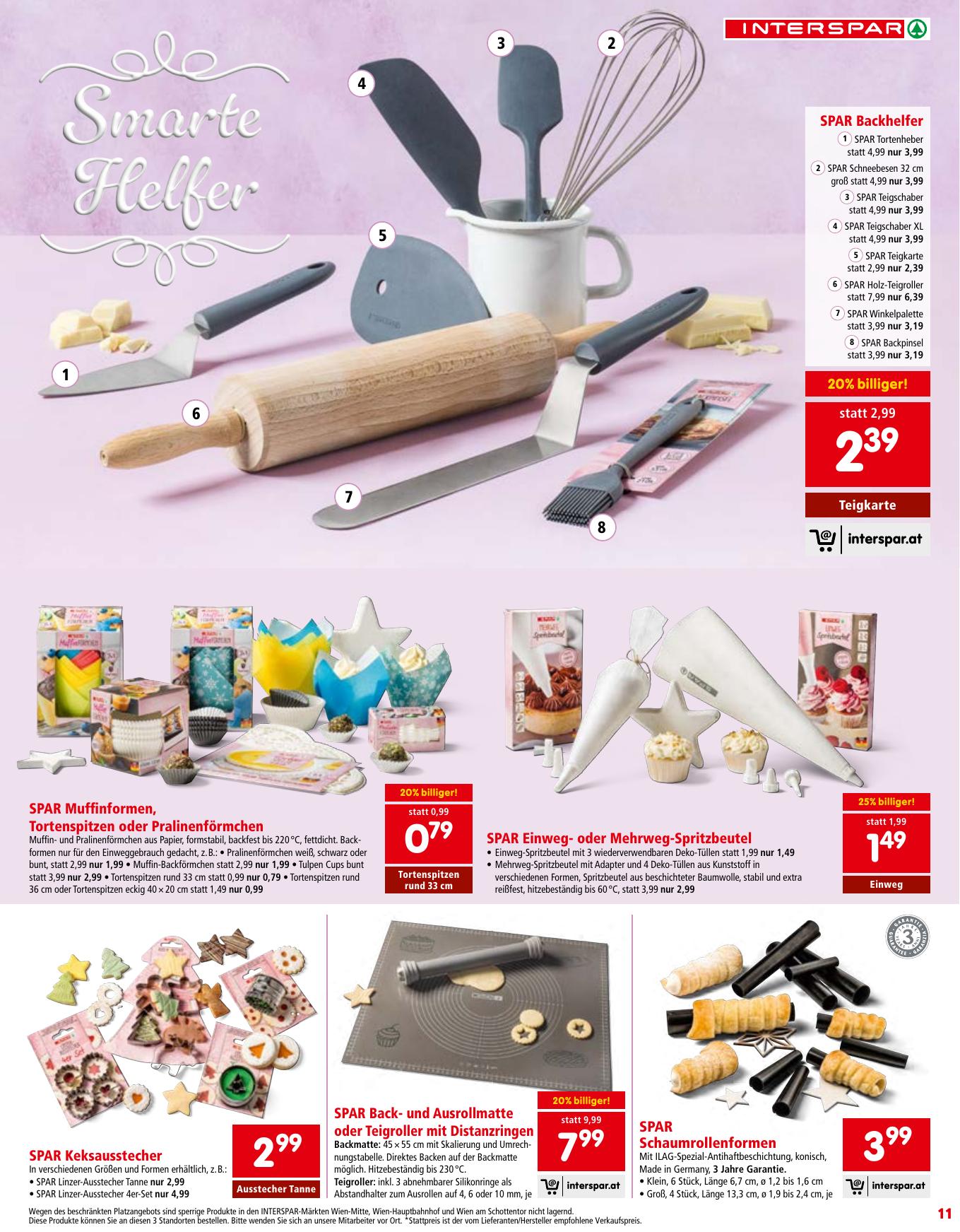 Interspar Katalog flyer page