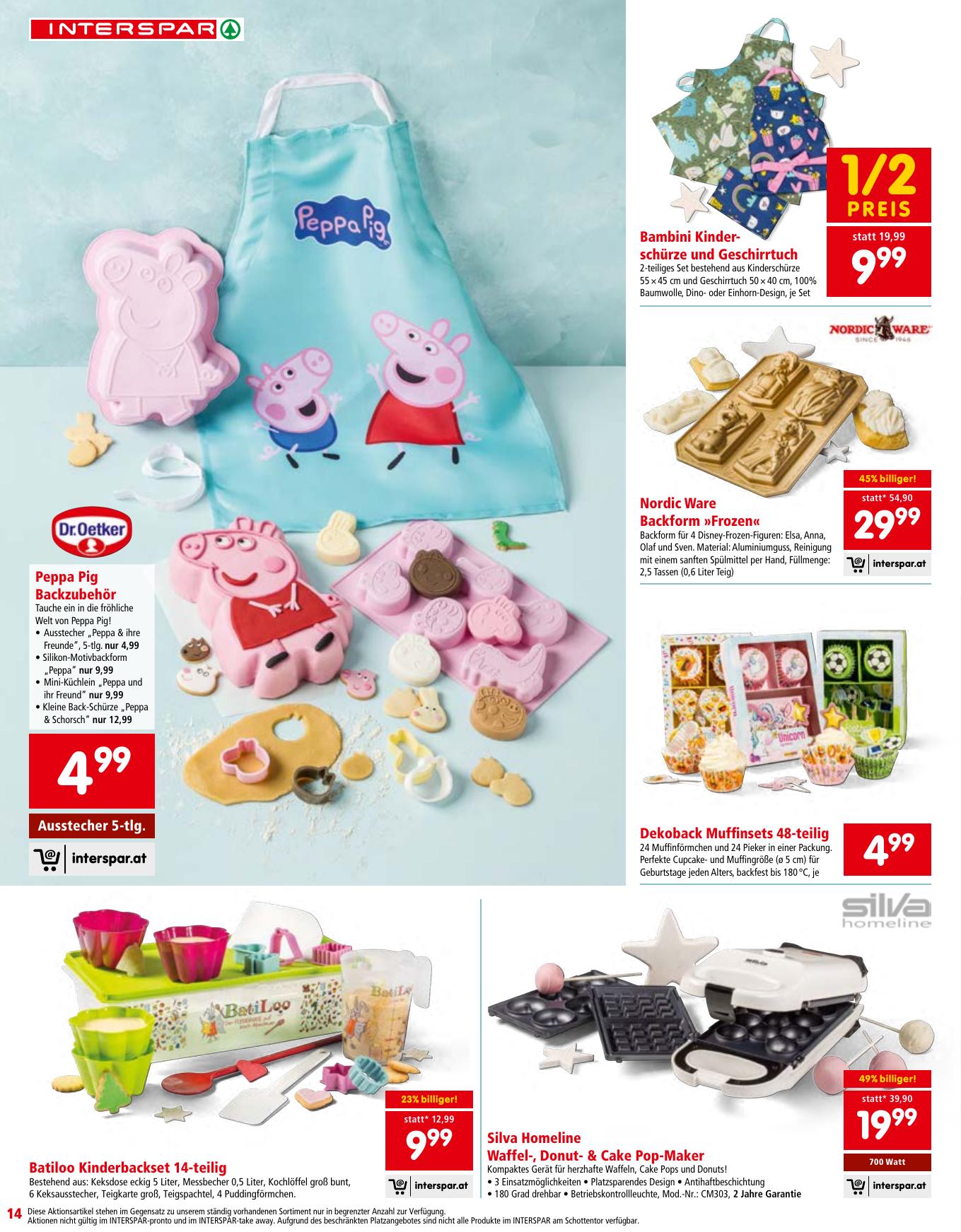 Interspar Katalog flyer page