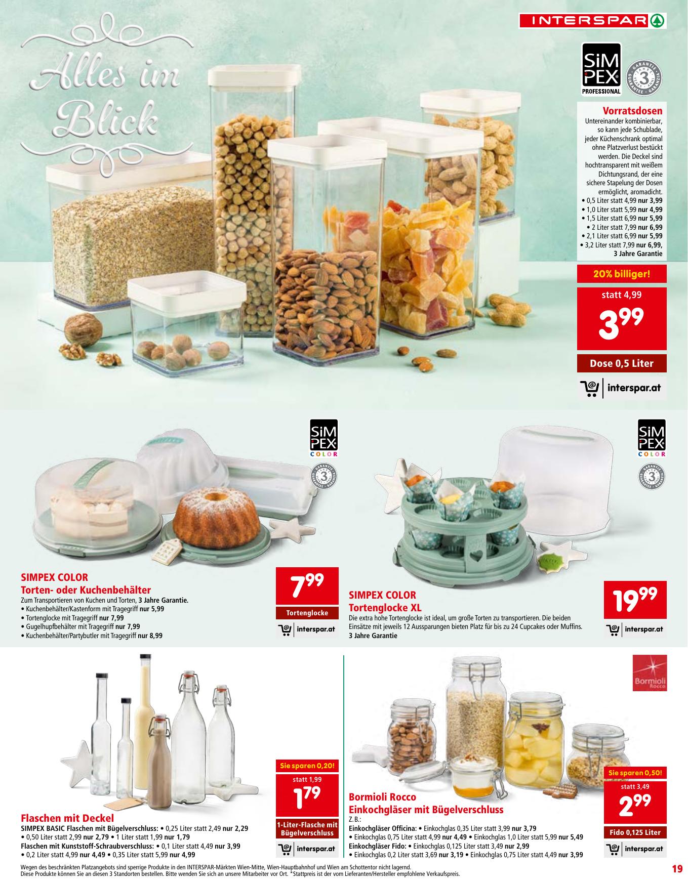 Interspar Katalog flyer page