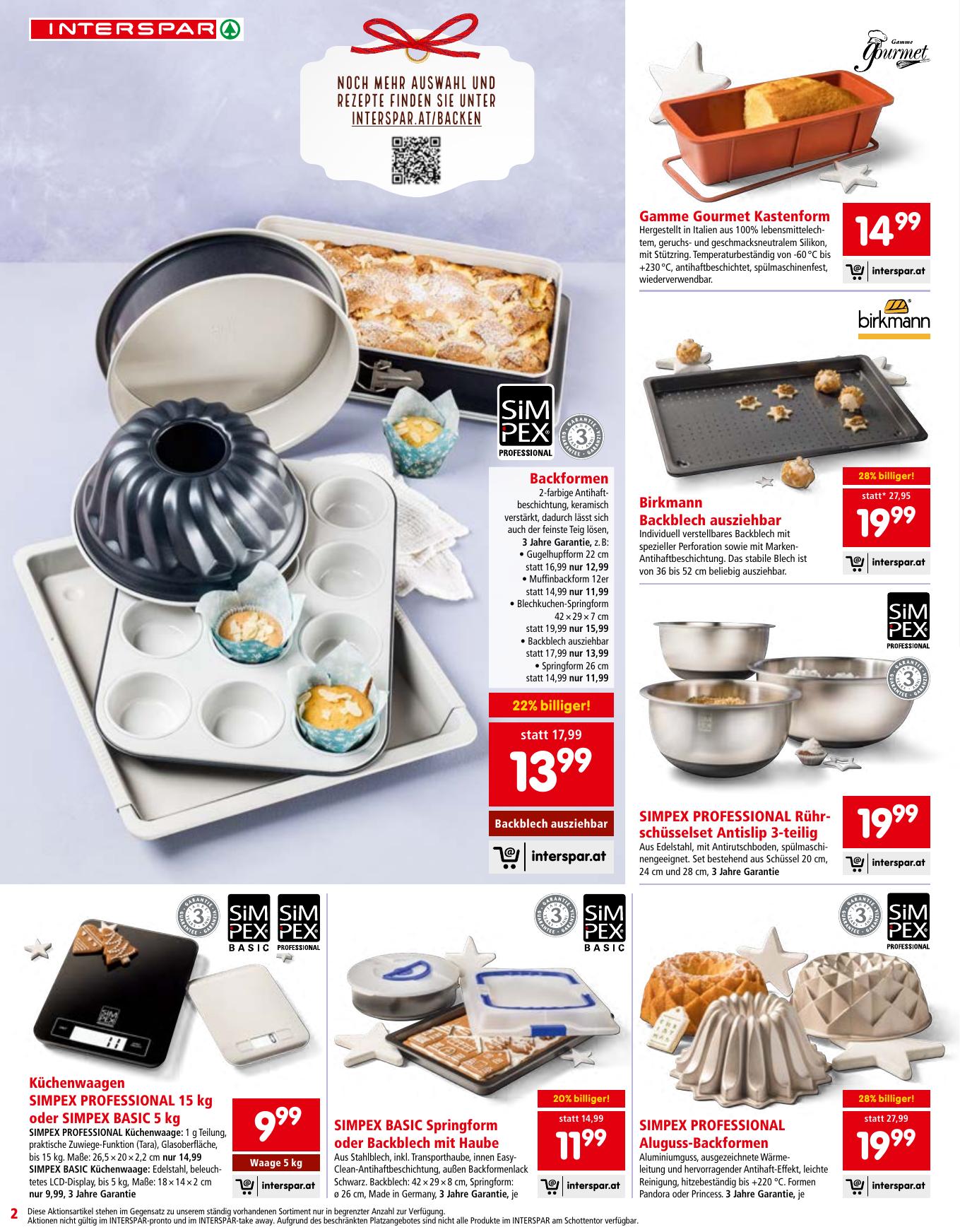 Interspar Katalog flyer page