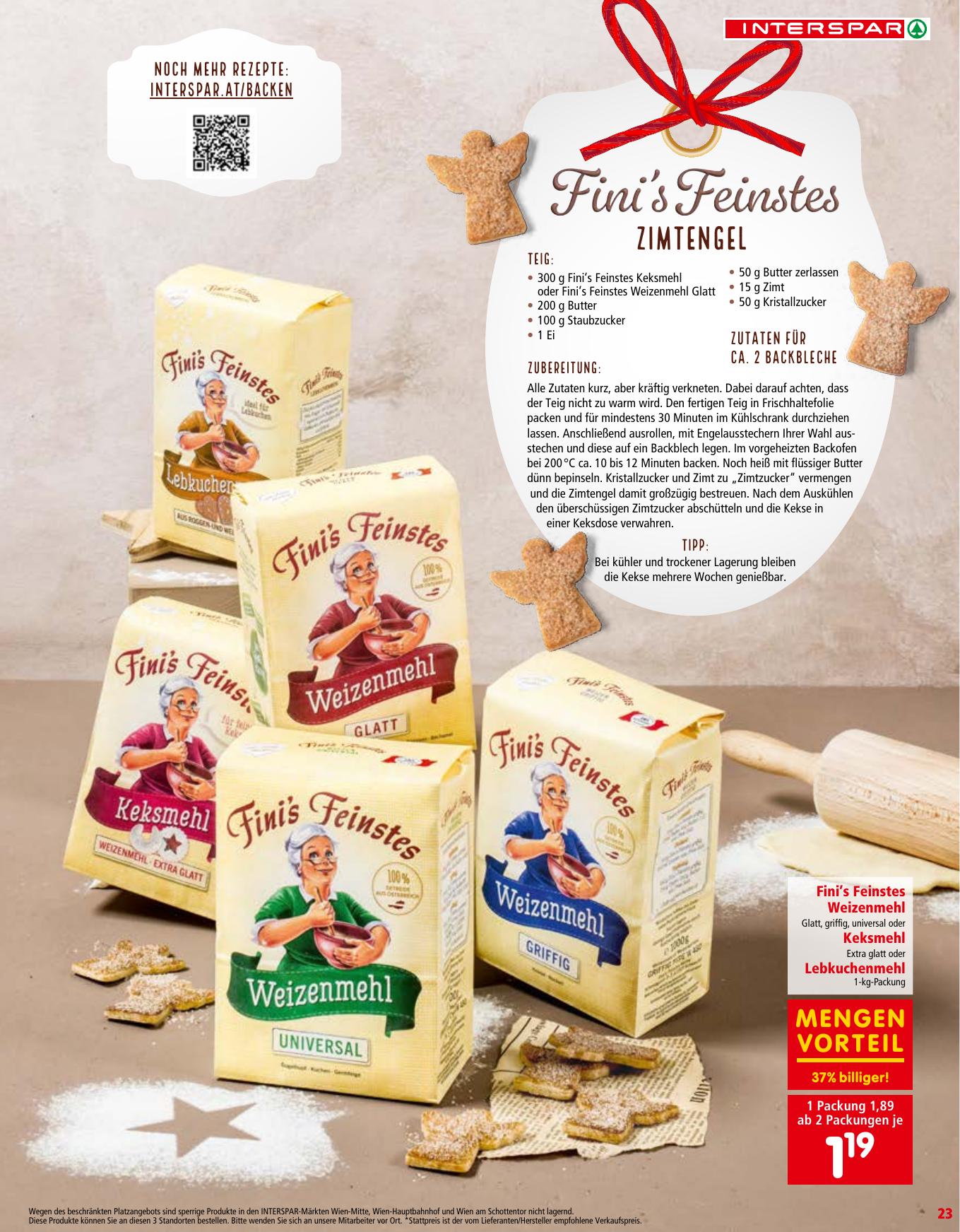 Interspar Katalog flyer page
