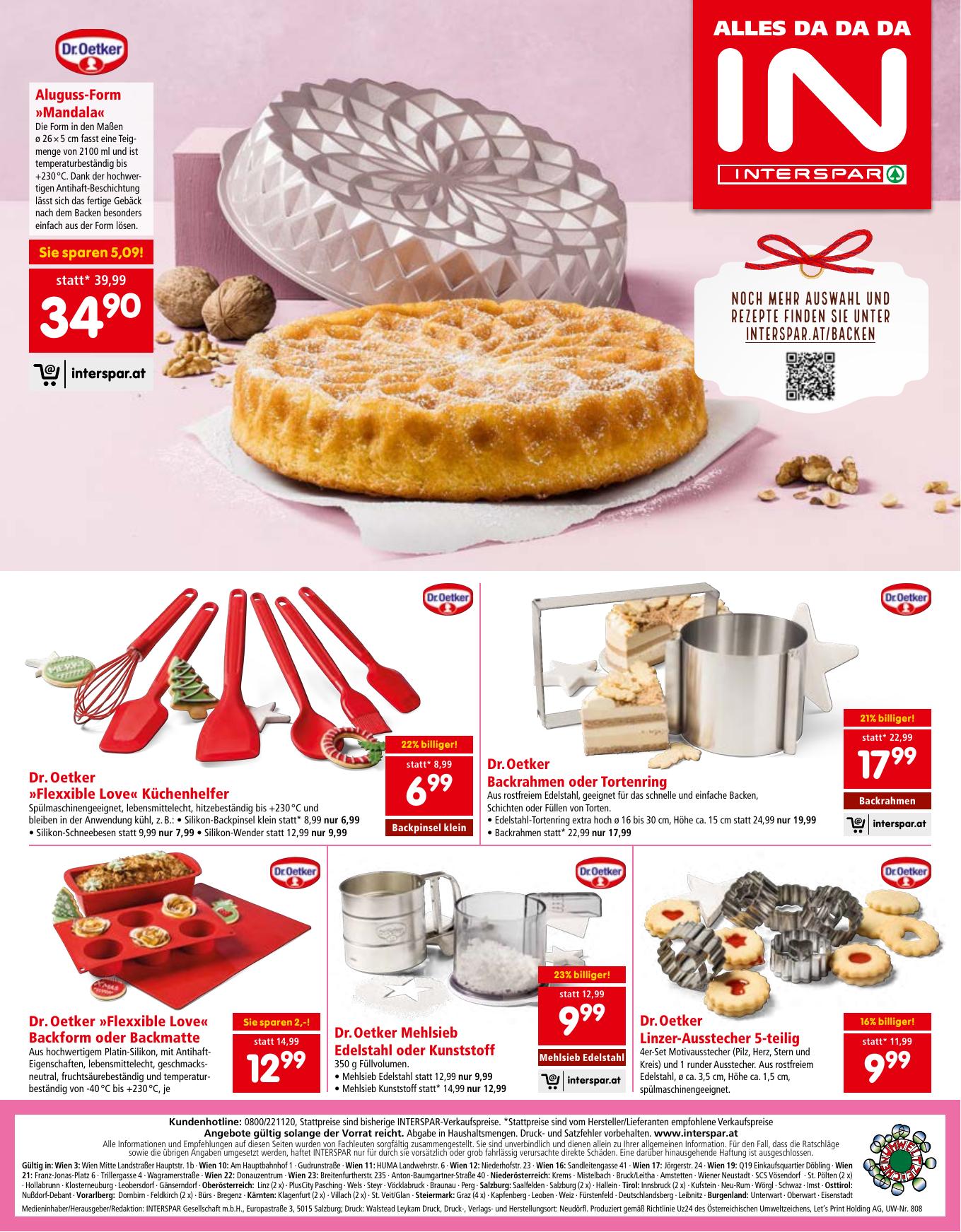 Interspar Katalog flyer page