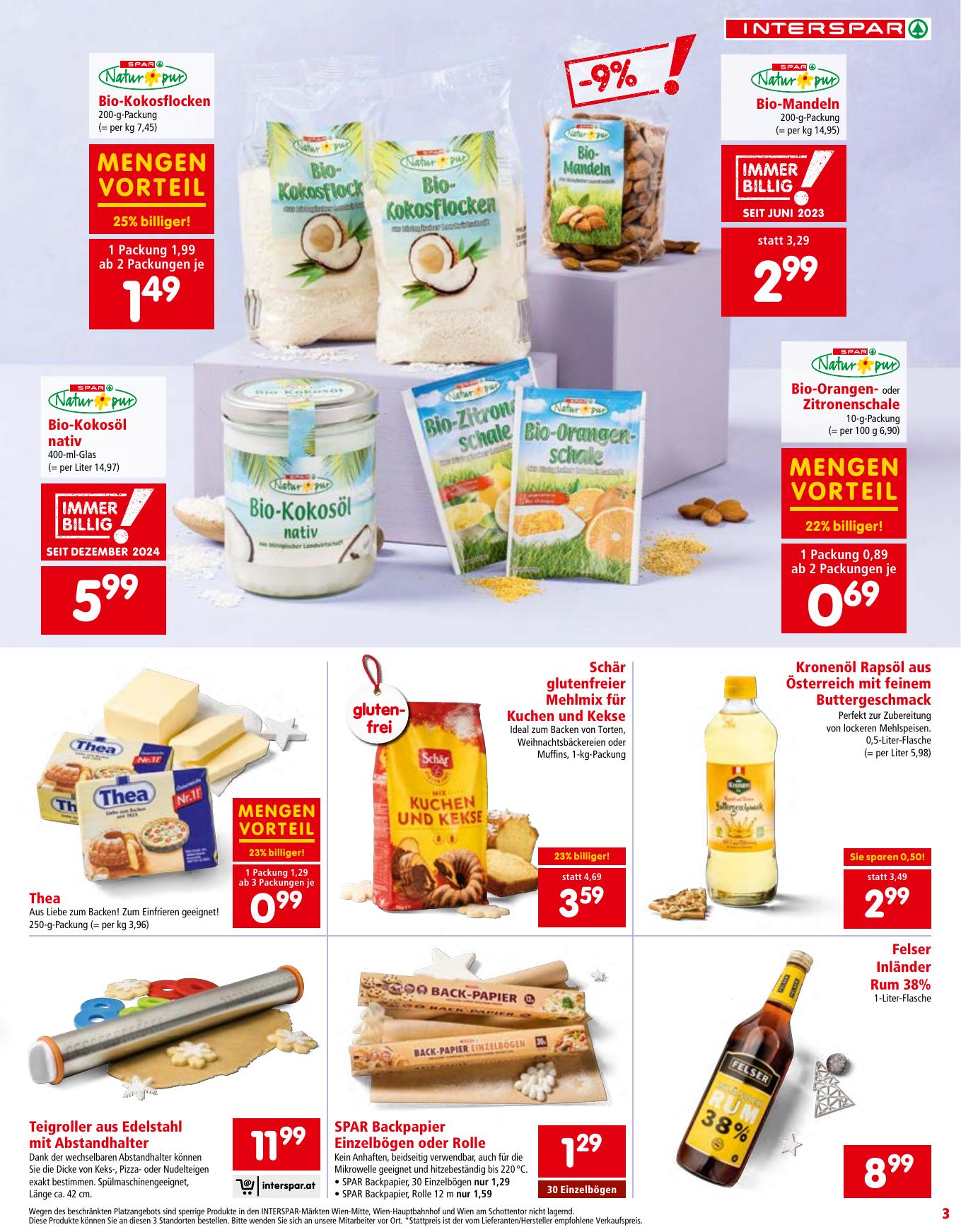 Interspar Katalog flyer page
