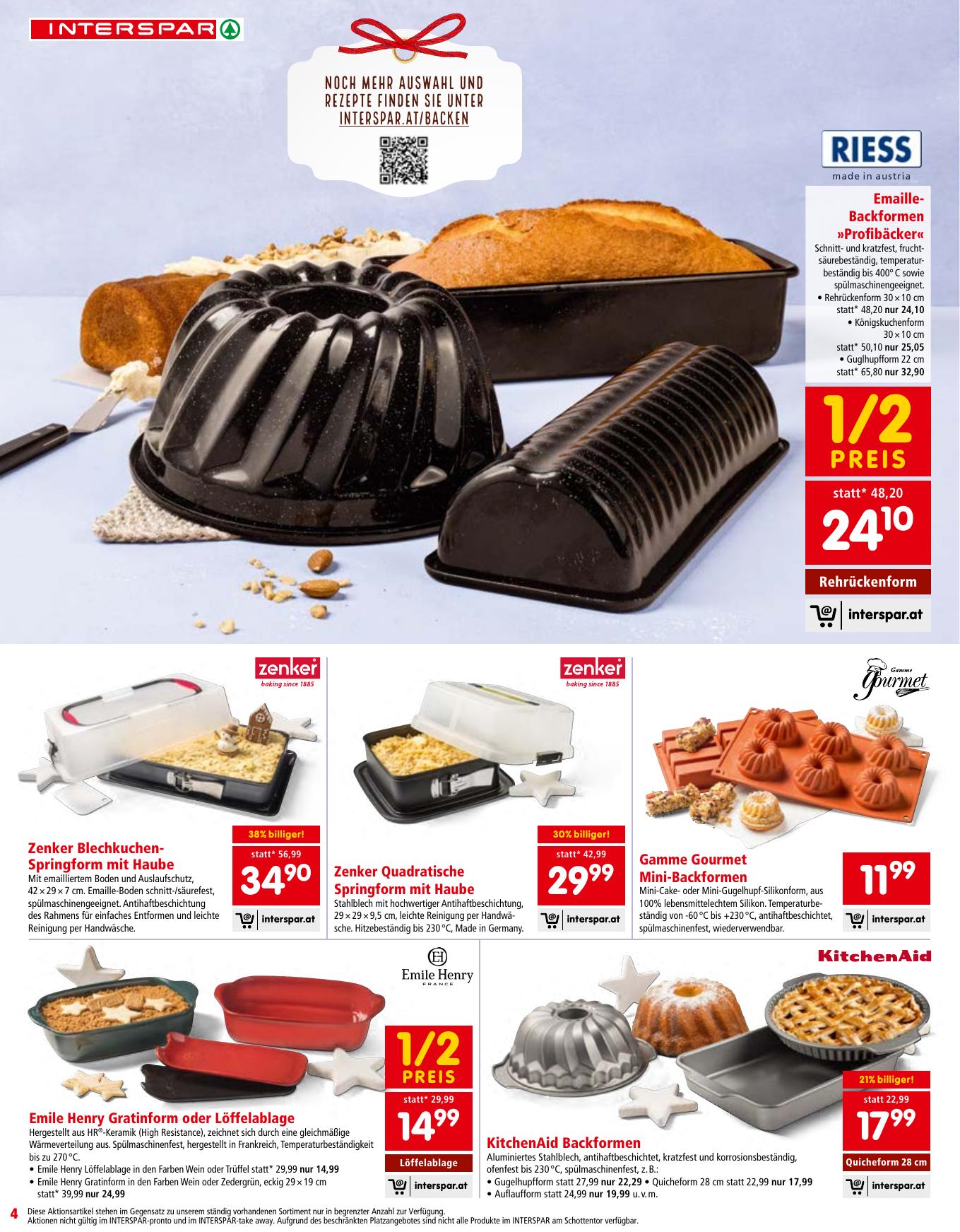 Interspar Katalog flyer page