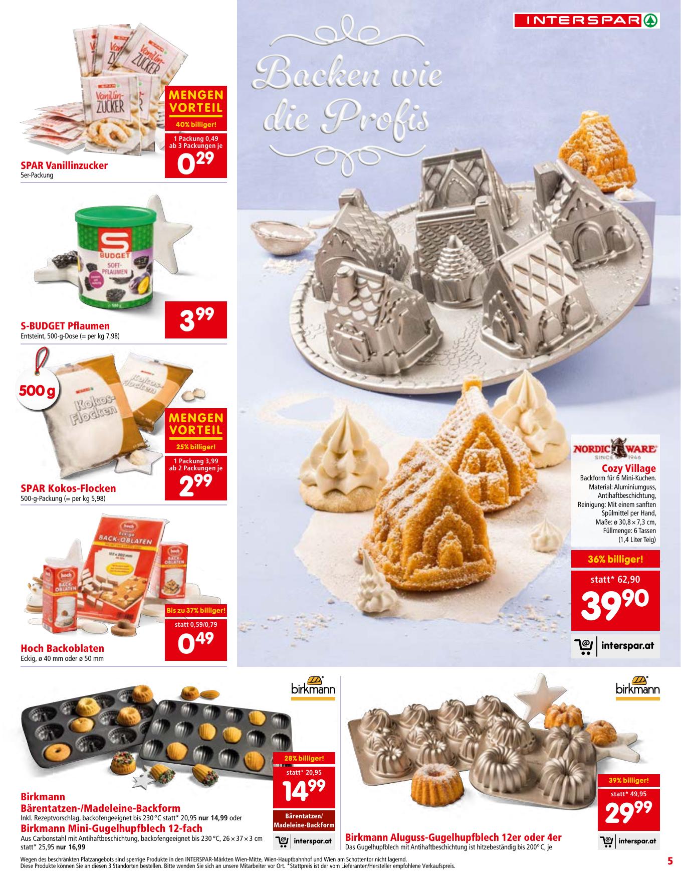Interspar Katalog flyer page