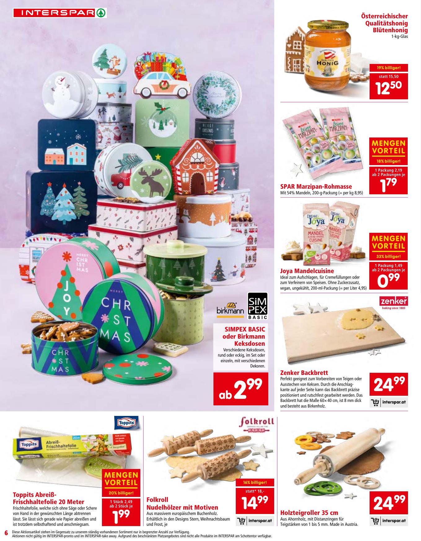 Interspar Katalog flyer page