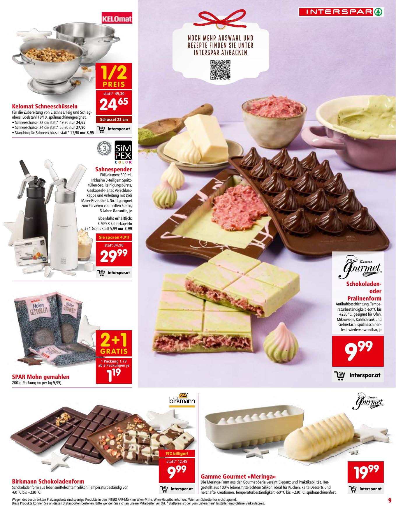 Interspar Katalog flyer page