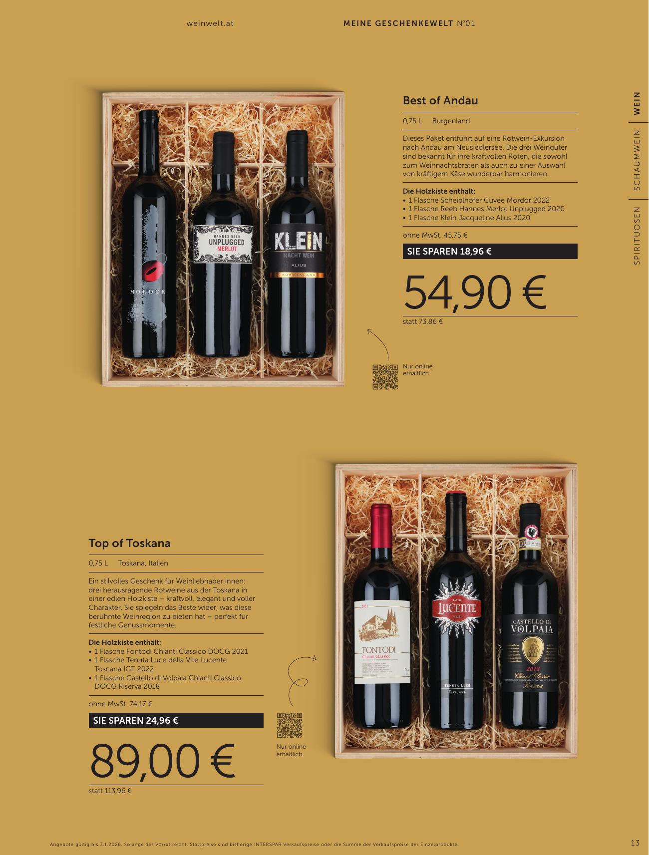 Interspar Katalog flyer page