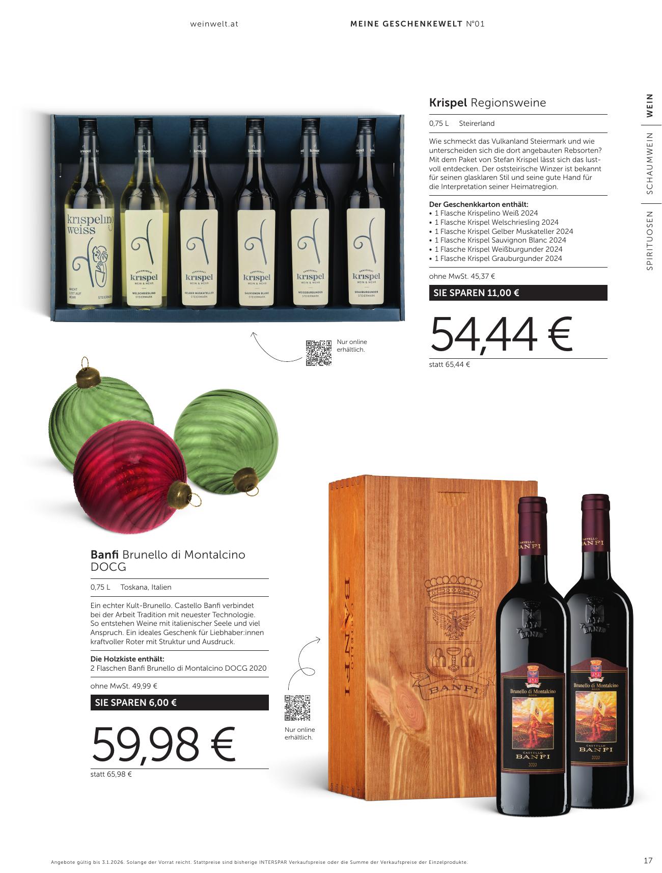 Interspar Katalog flyer page