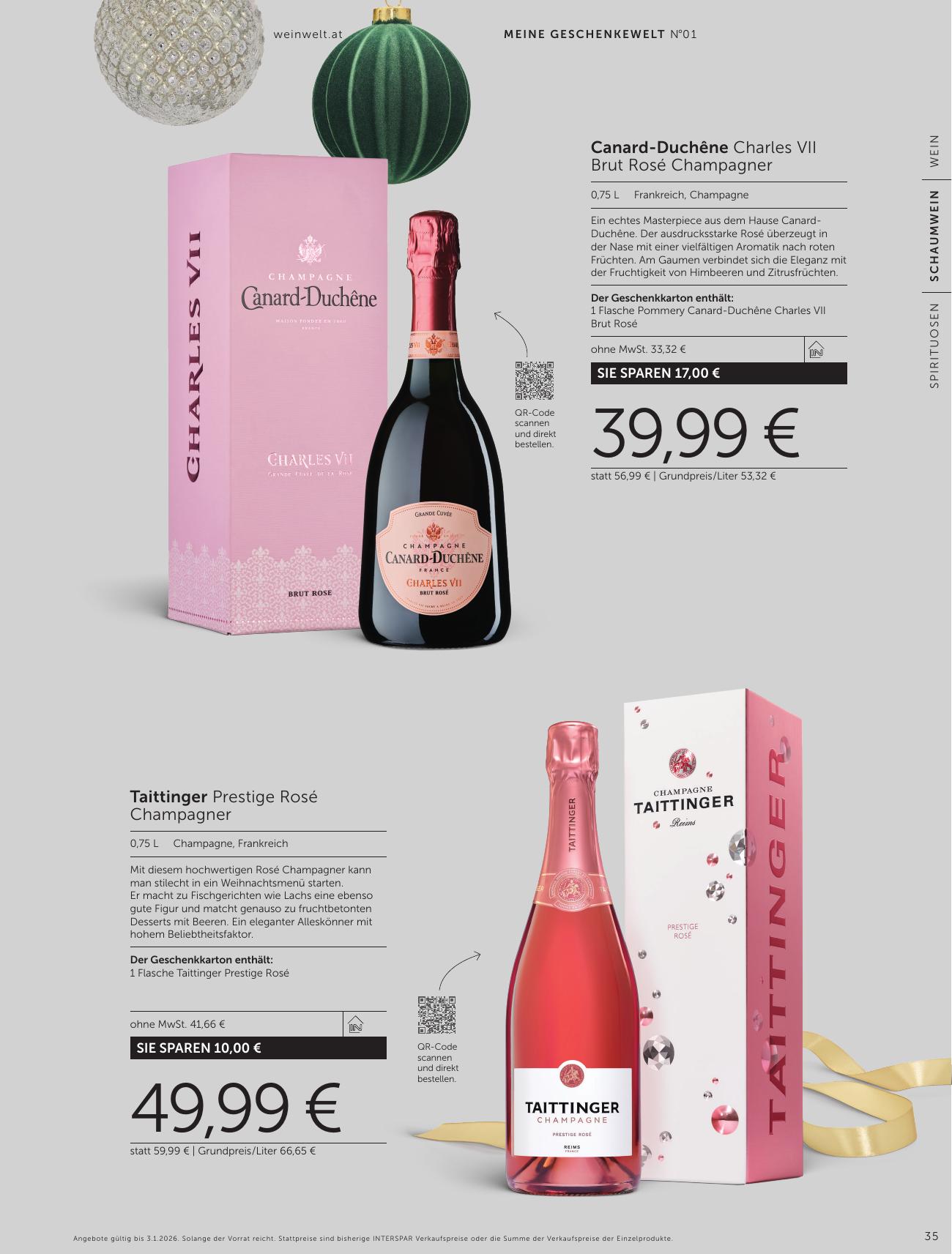 Interspar Katalog flyer page