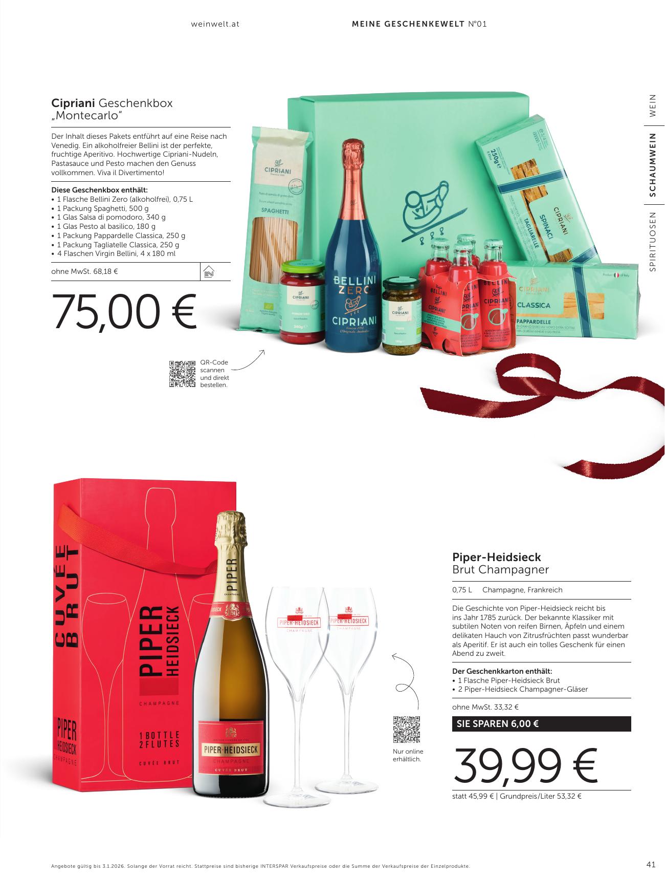 Interspar Katalog flyer page