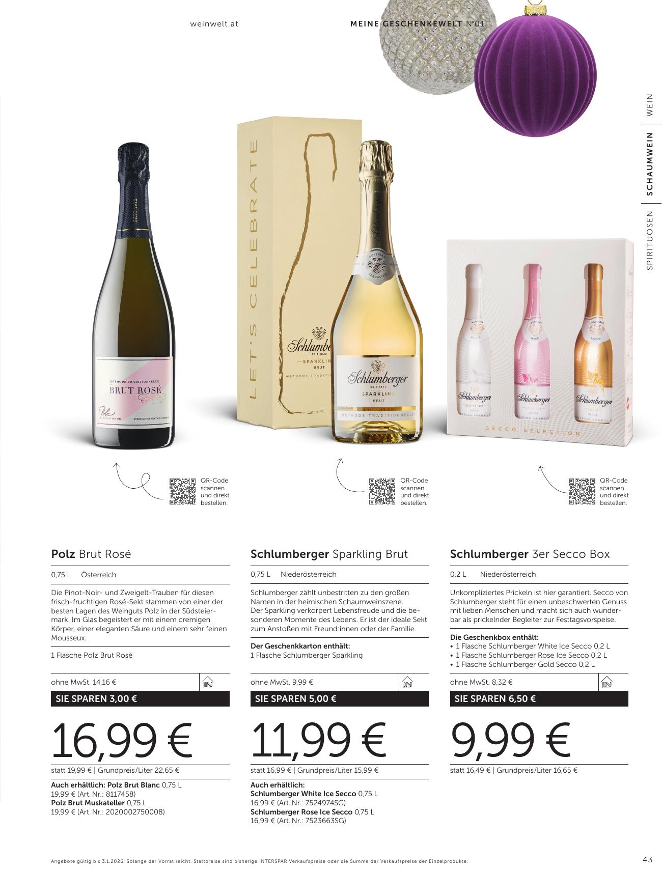 Interspar Katalog flyer page