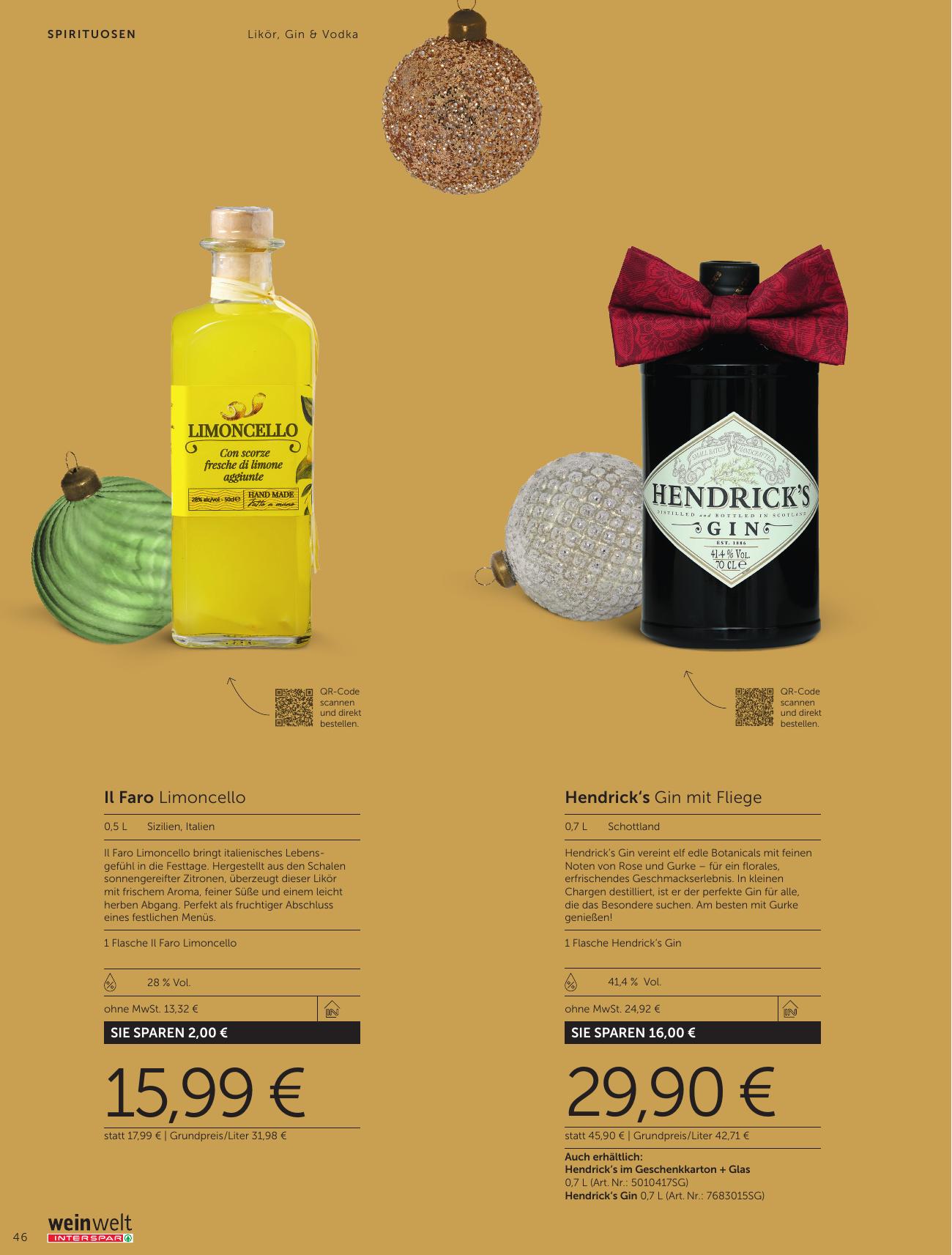Interspar Katalog flyer page