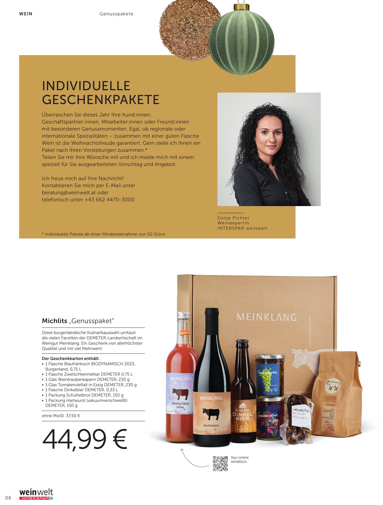 Interspar Katalog flyer page