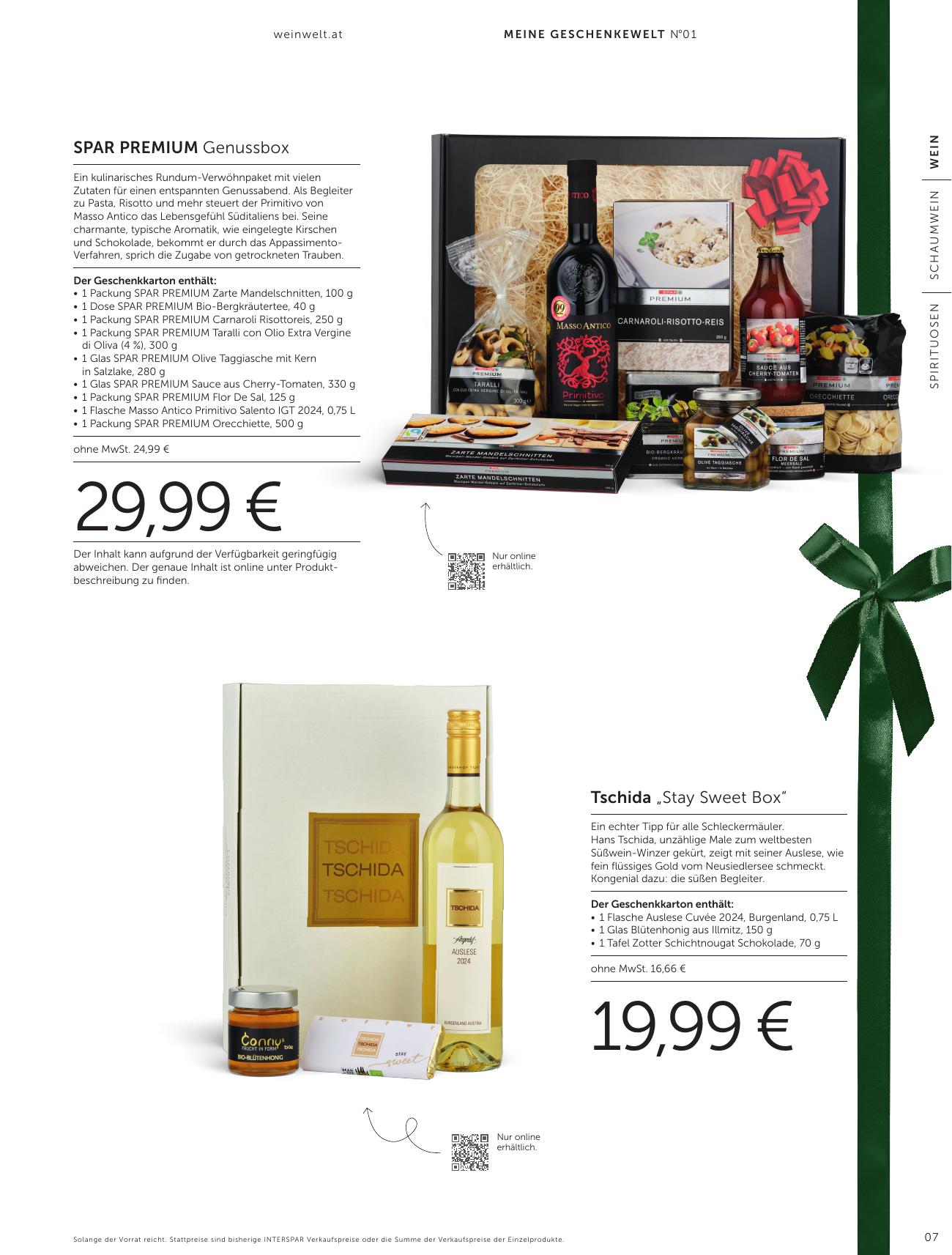 Interspar Katalog flyer page