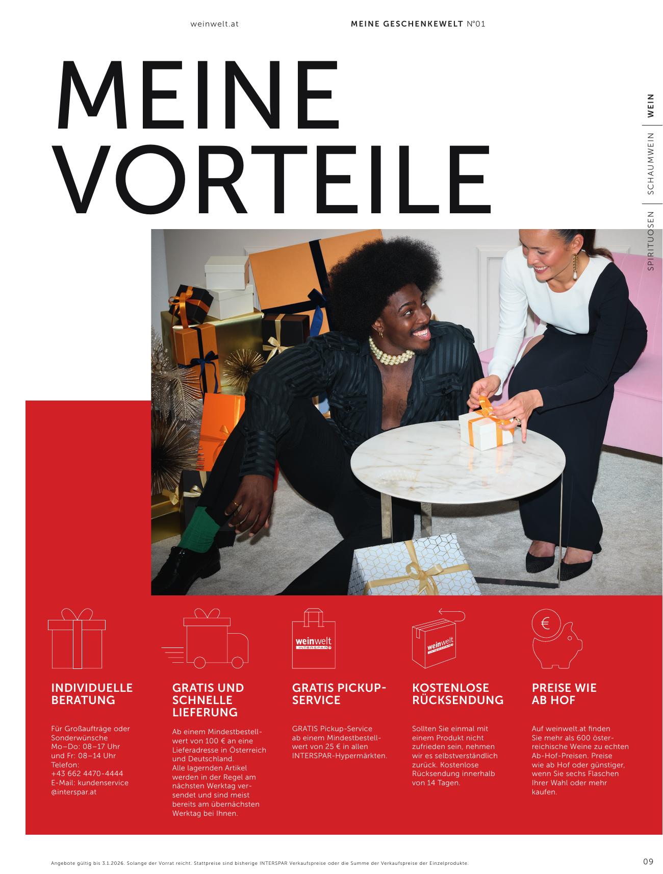 Interspar Katalog flyer page