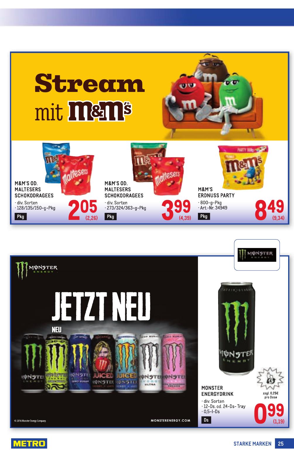 Metro Grosse Marken flyer page