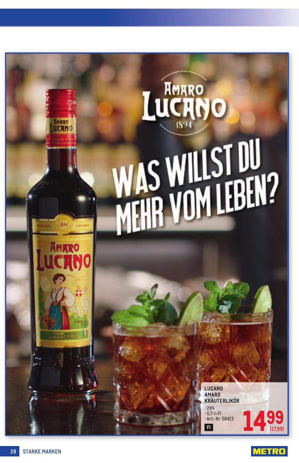 Metro Grosse Marken flyer page