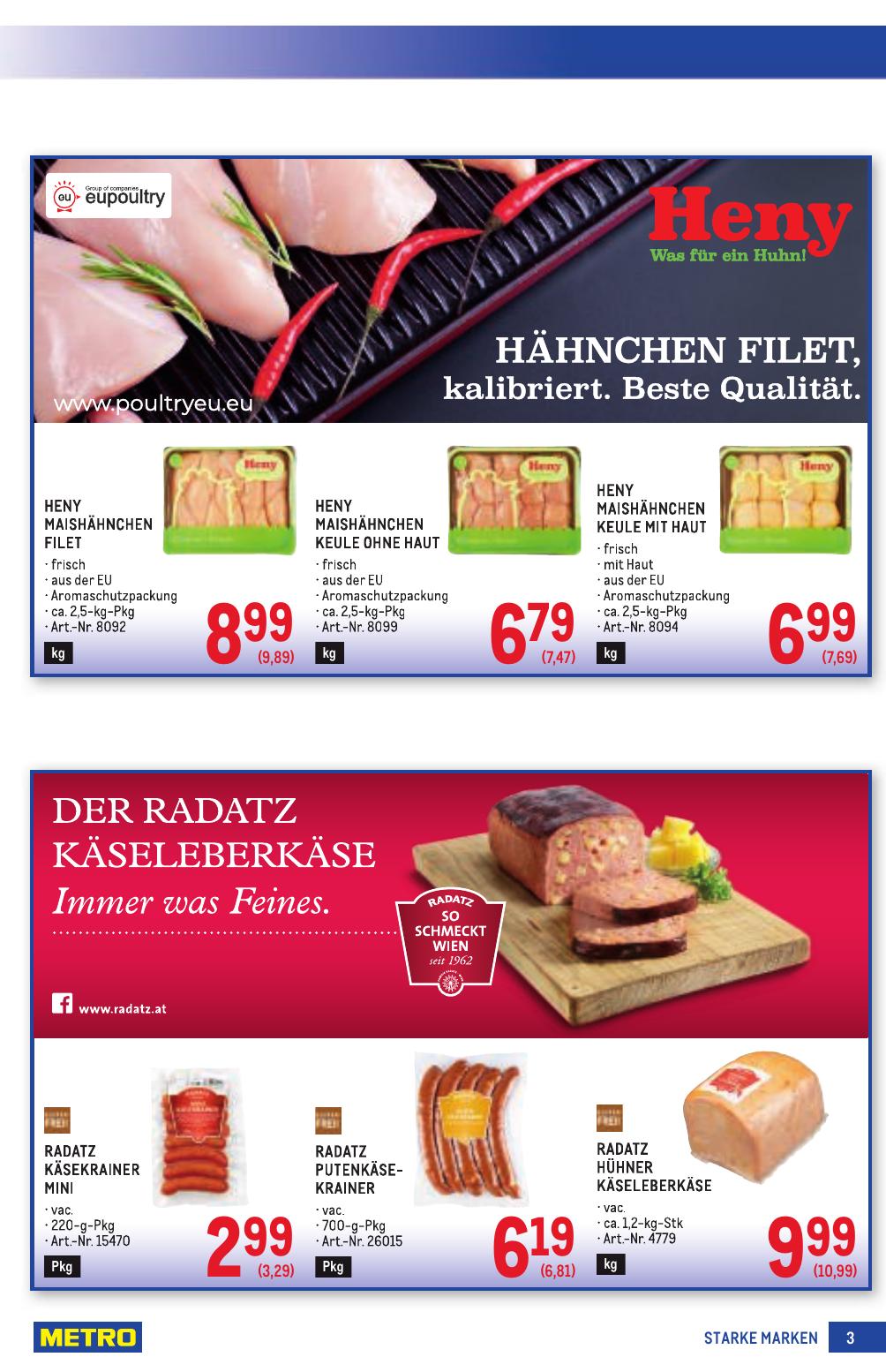 Metro Grosse Marken flyer page