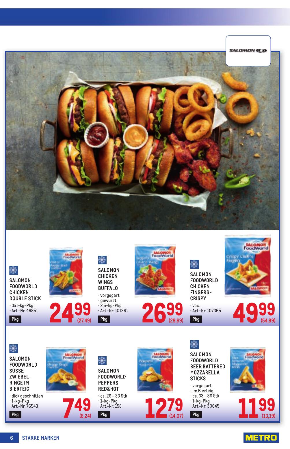 Metro Grosse Marken flyer page