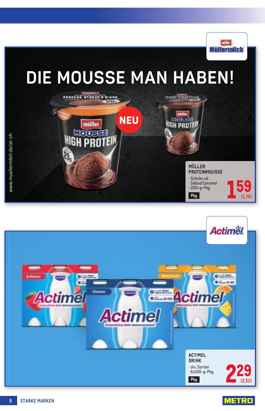 Metro Grosse Marken flyer page