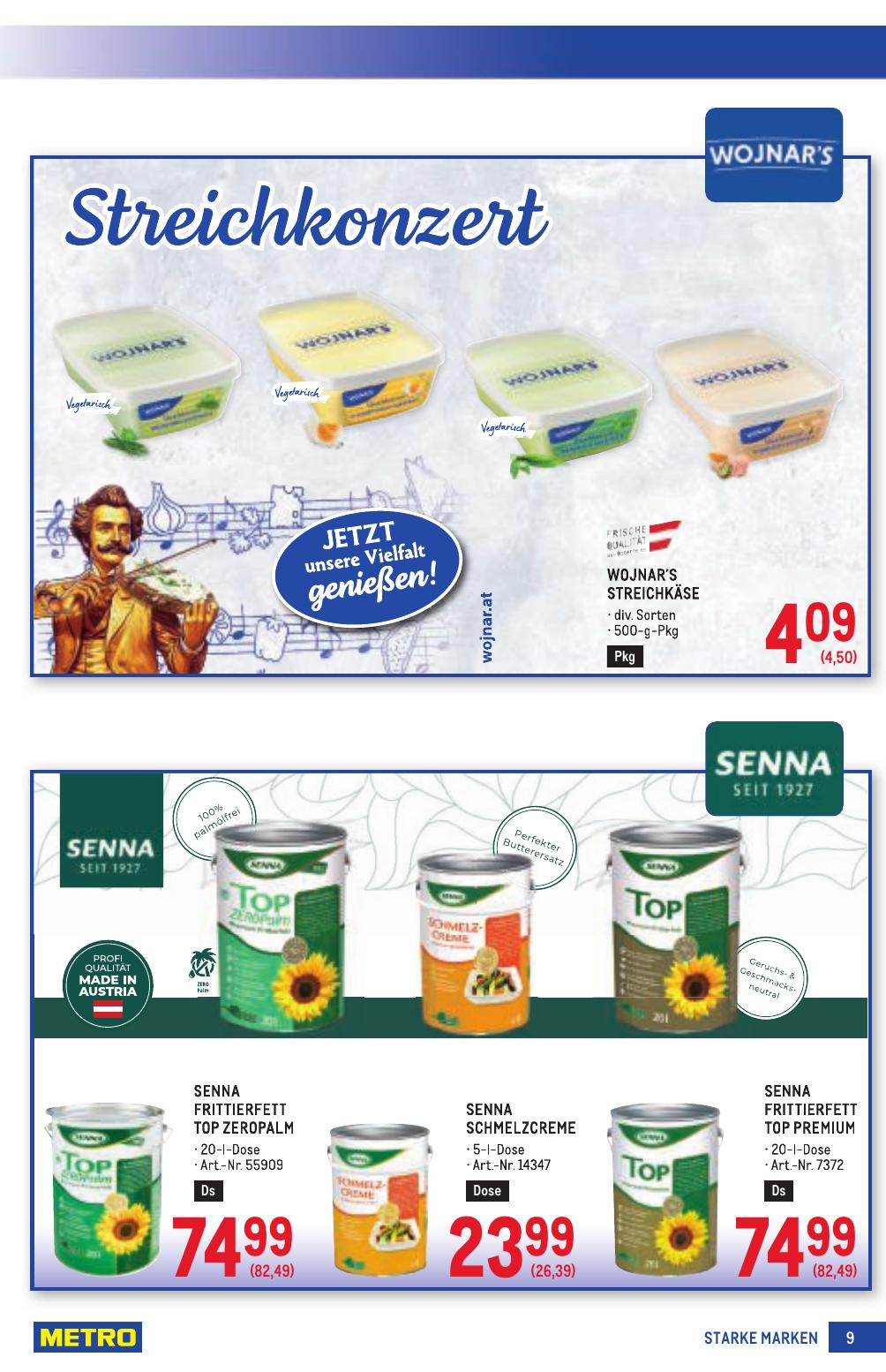 Metro Grosse Marken flyer page