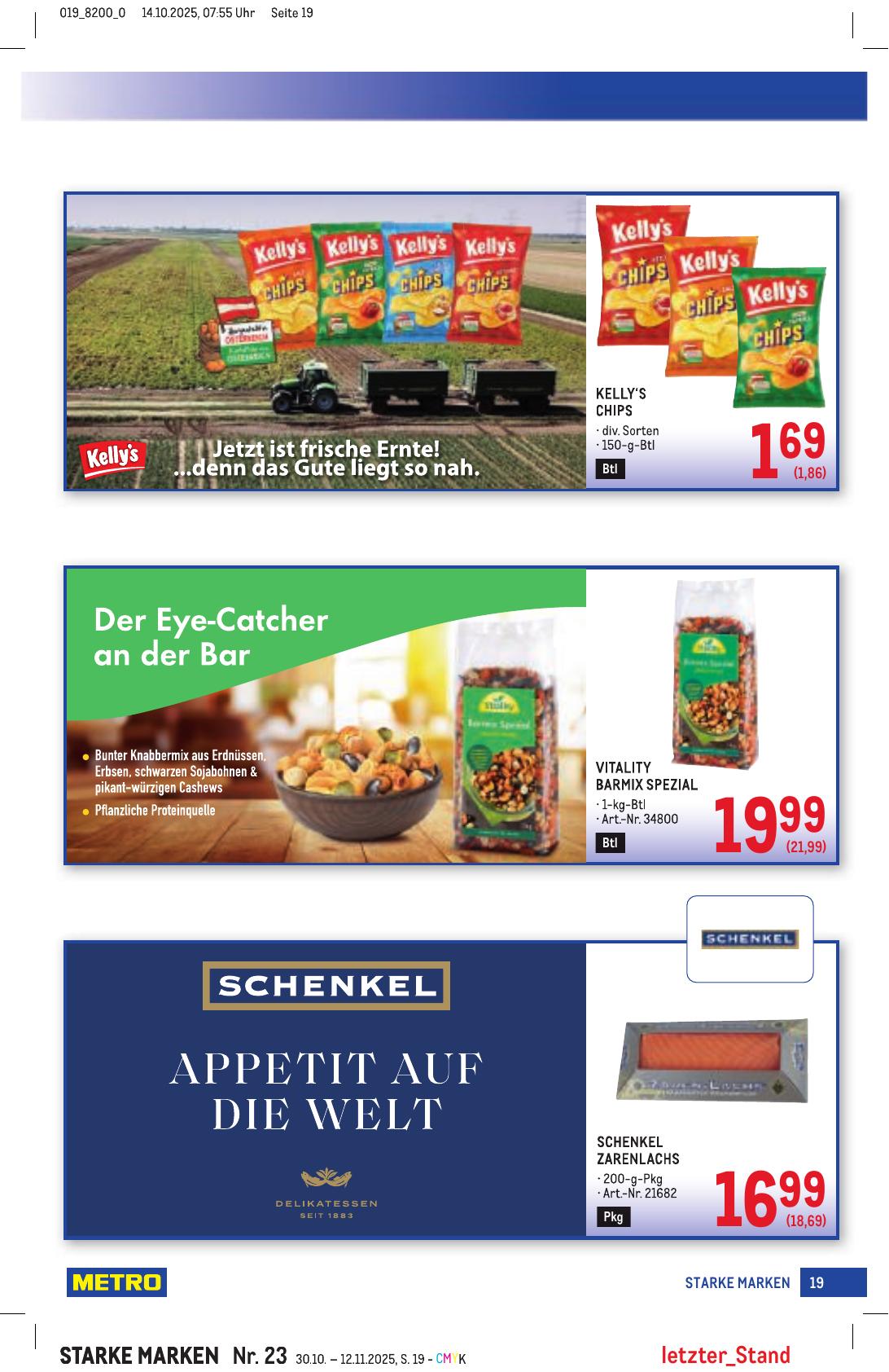 Metro Grosse Marken flyer page