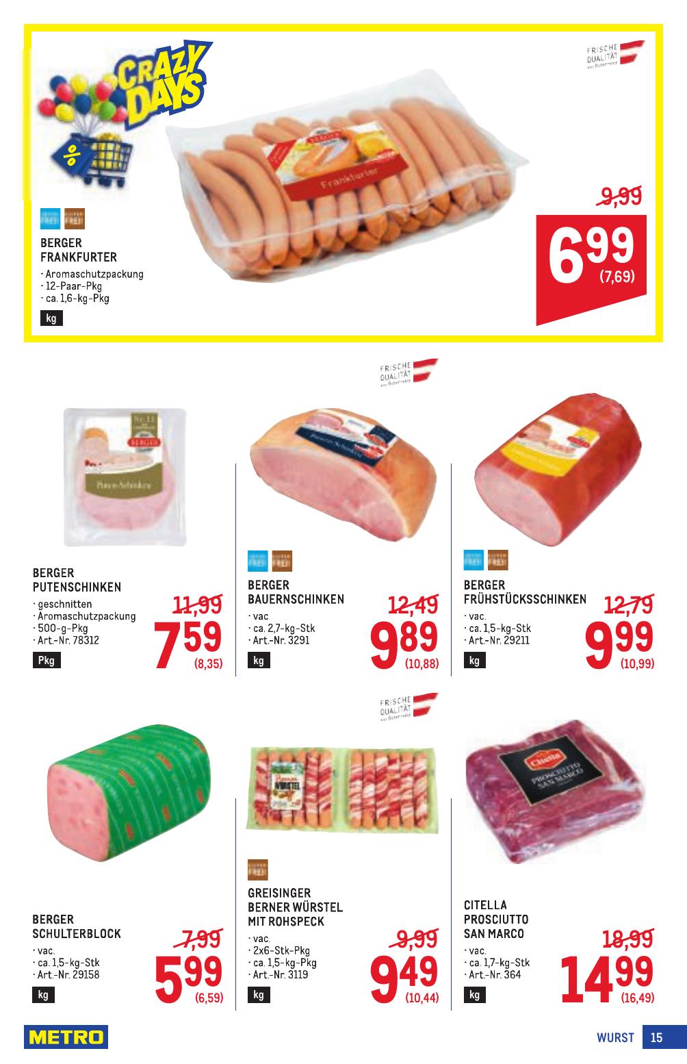 Metro Profi flyer page